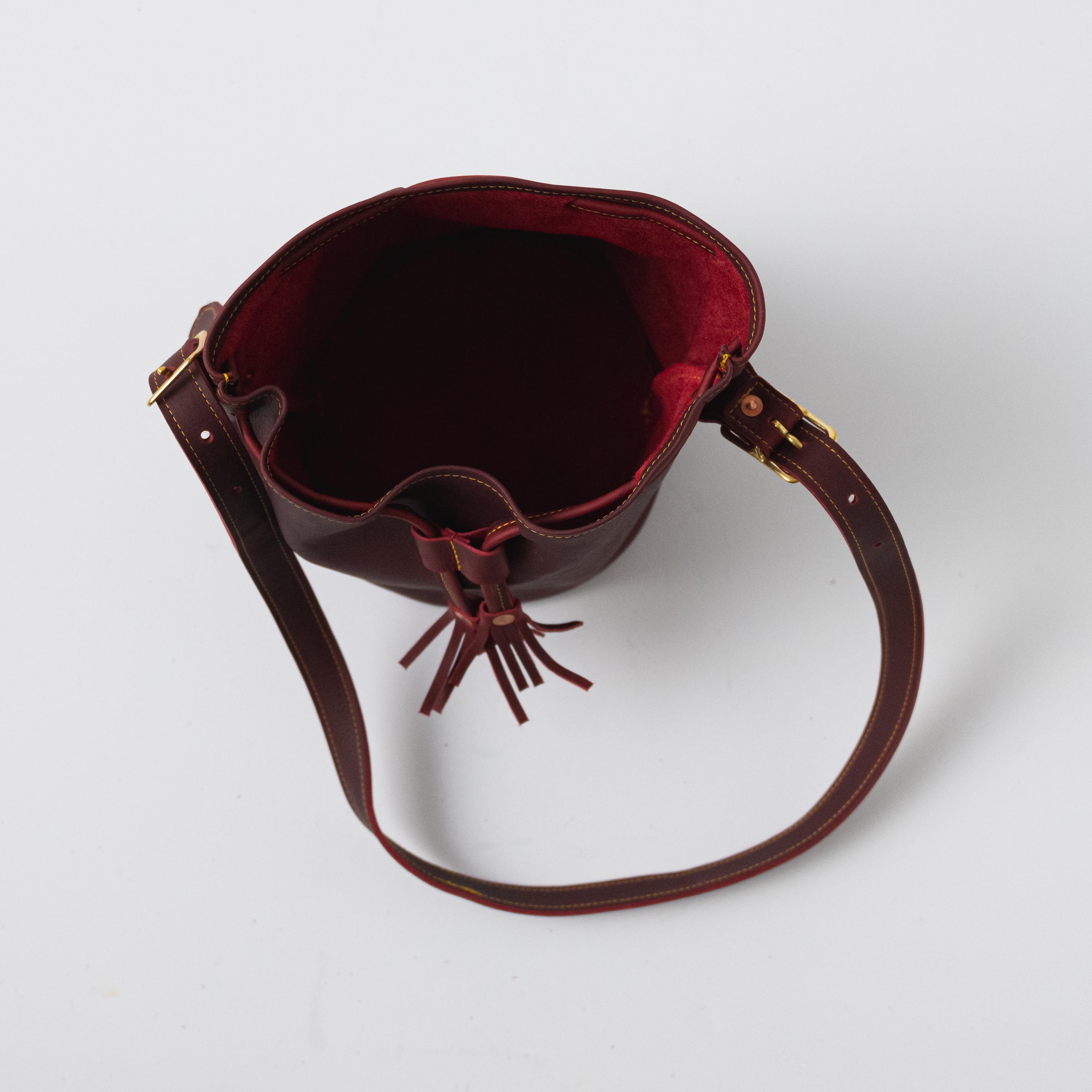 Scratch-and-Dent Red Kodiak Bucket Bag