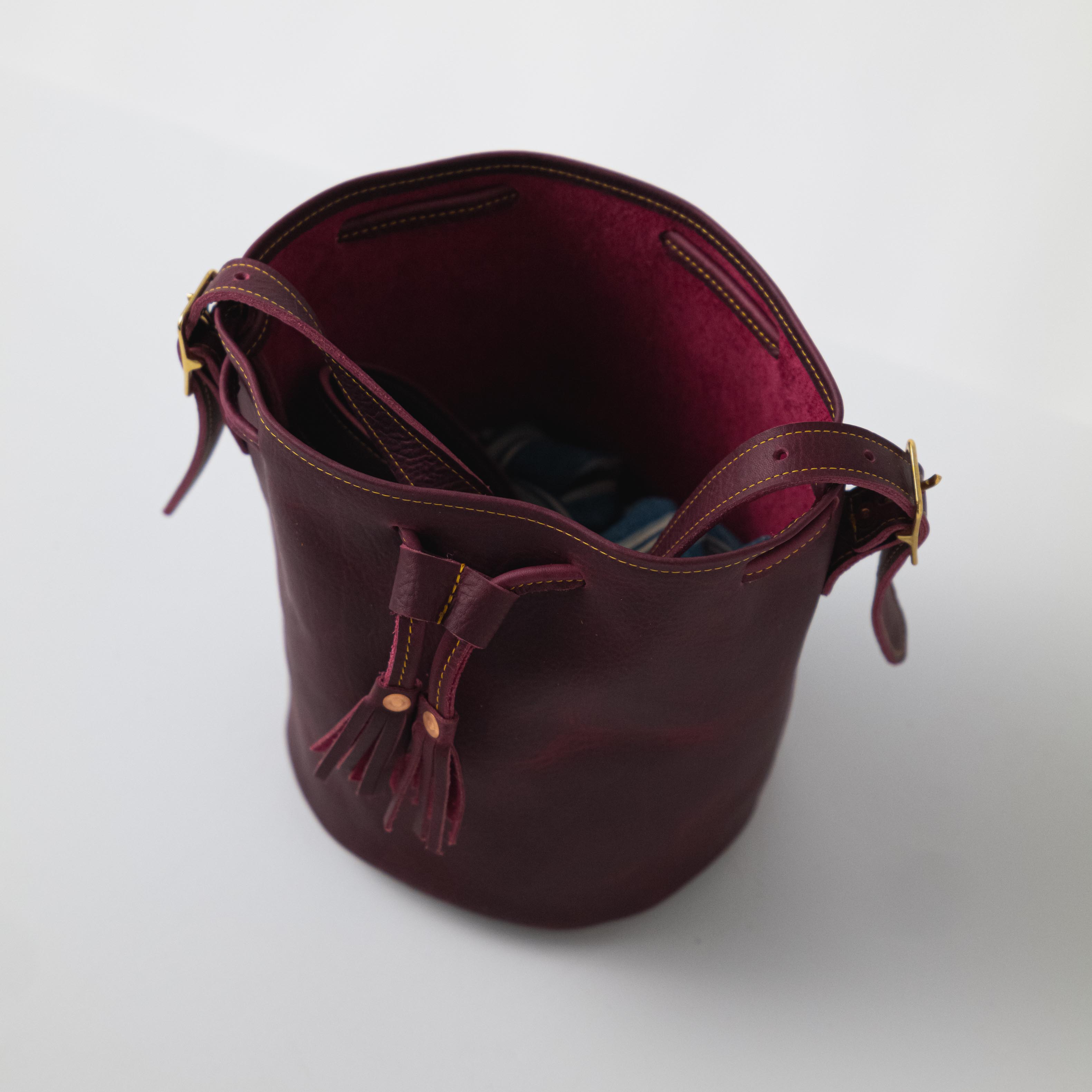 Scratch-and-Dent Purple Kodiak Bucket Bag