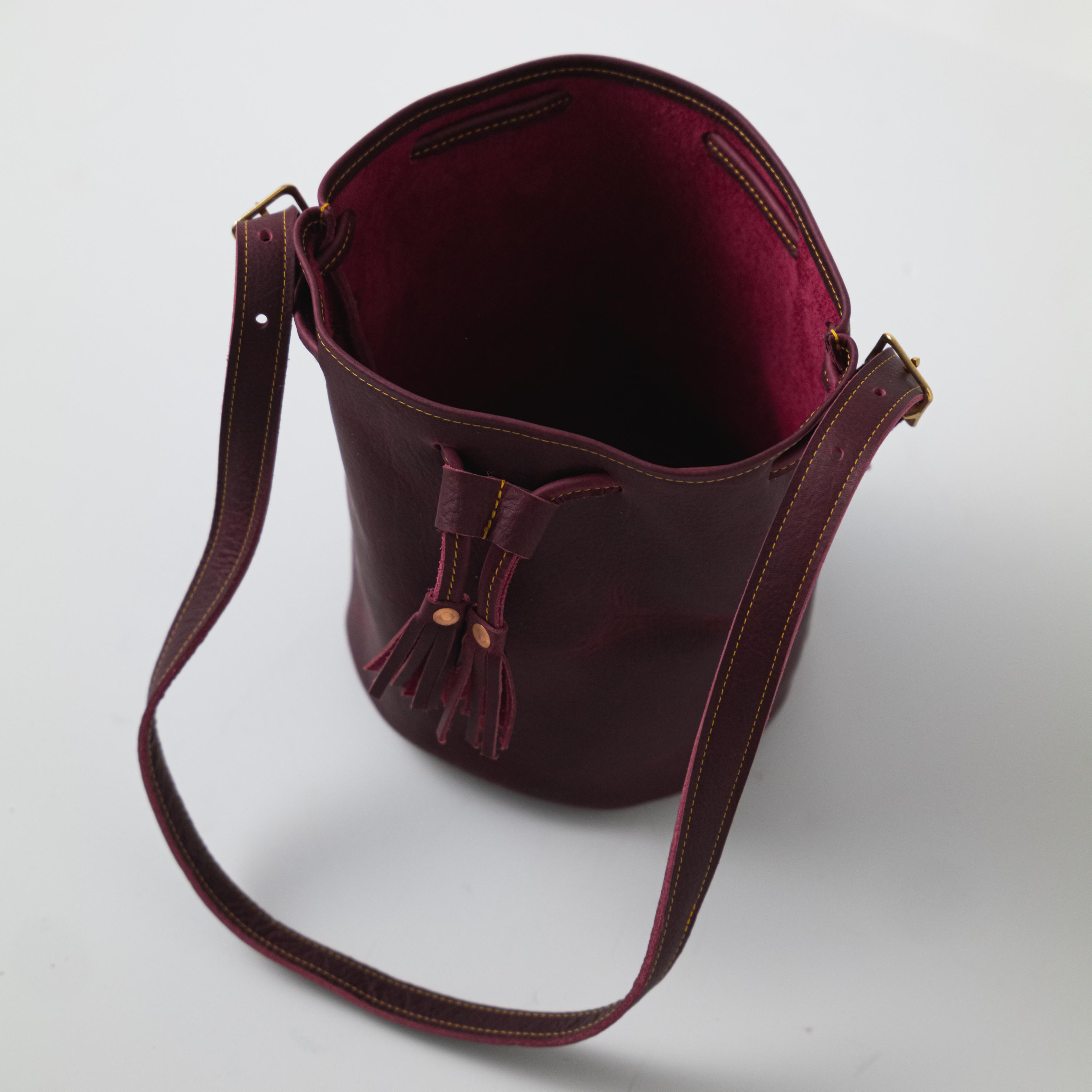 Scratch-and-Dent Purple Kodiak Bucket Bag