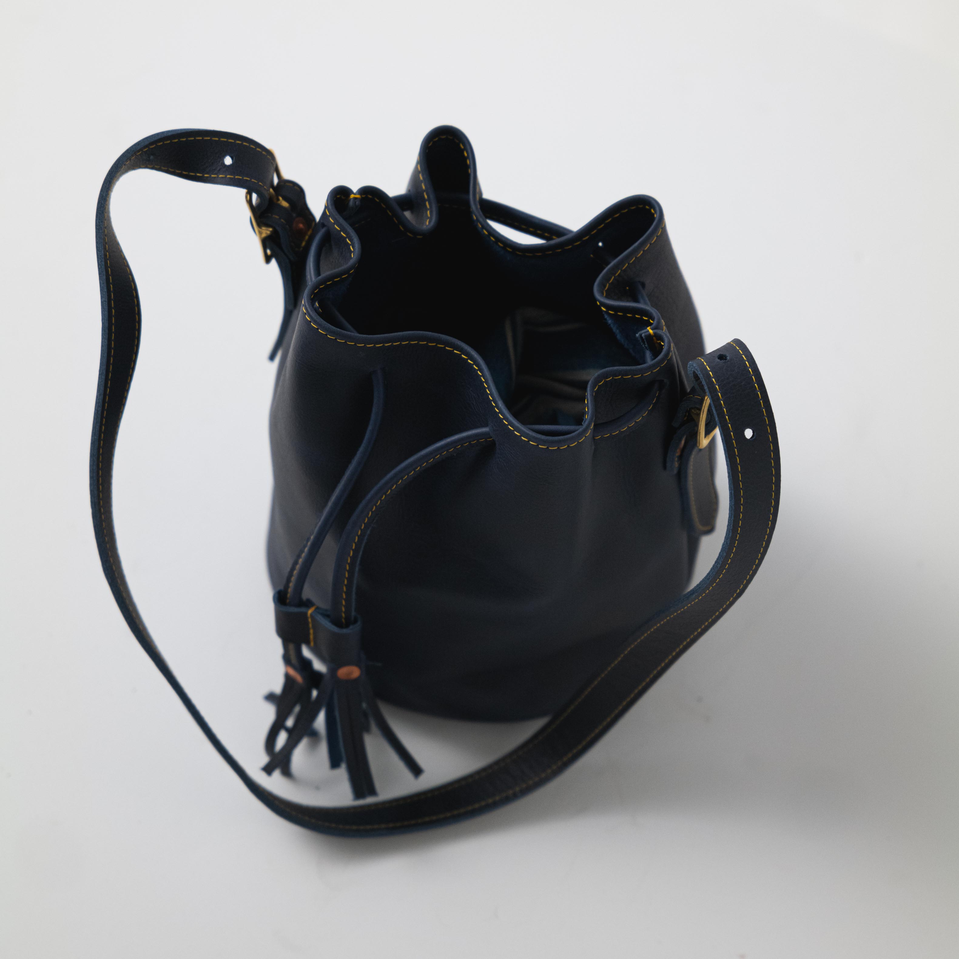 Scratch-and-Dent Navy Kodiak Bucket Bag
