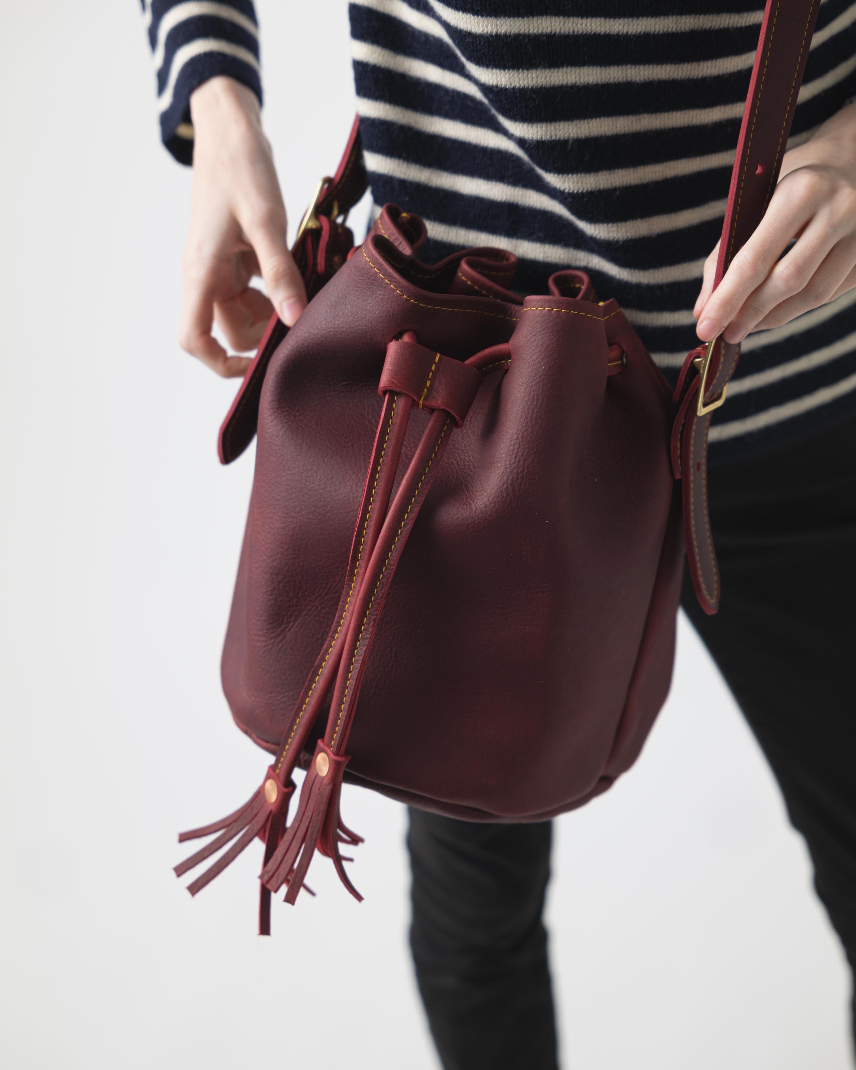 Scratch-and-Dent Red Kodiak Bucket Bag