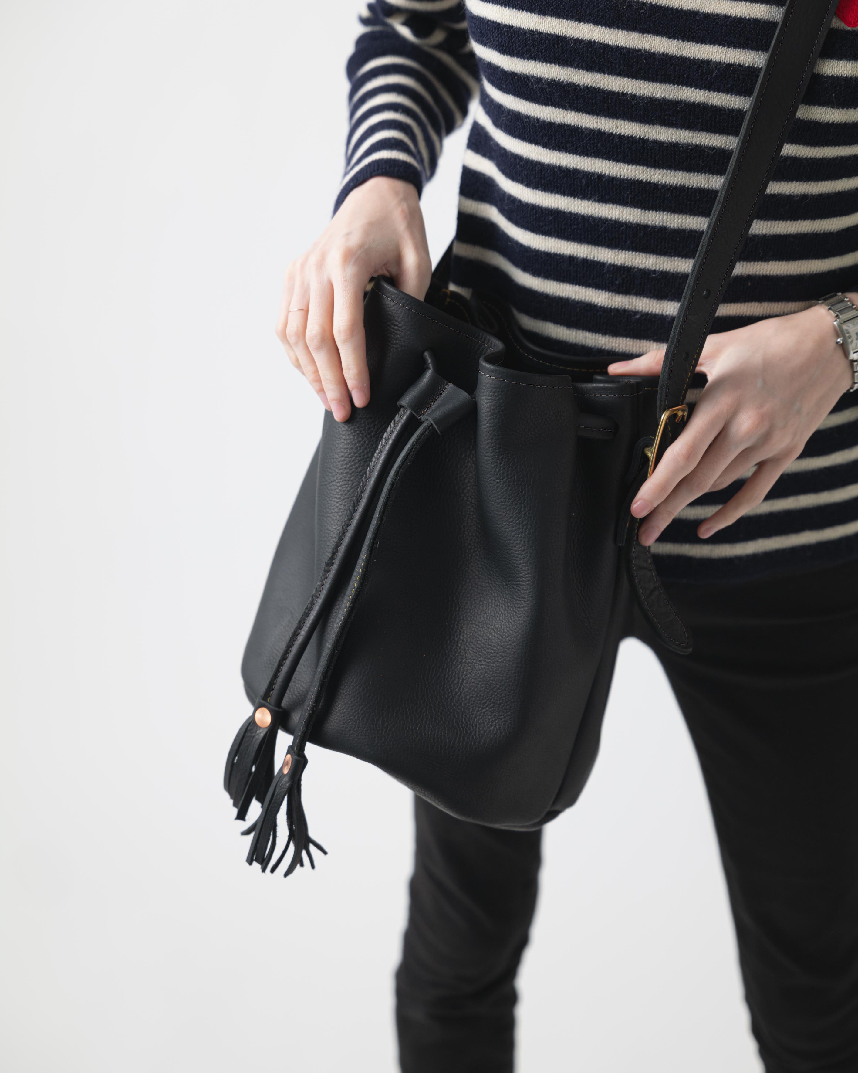 Scratch-and-Dent Black Kodiak Bucket Bag
