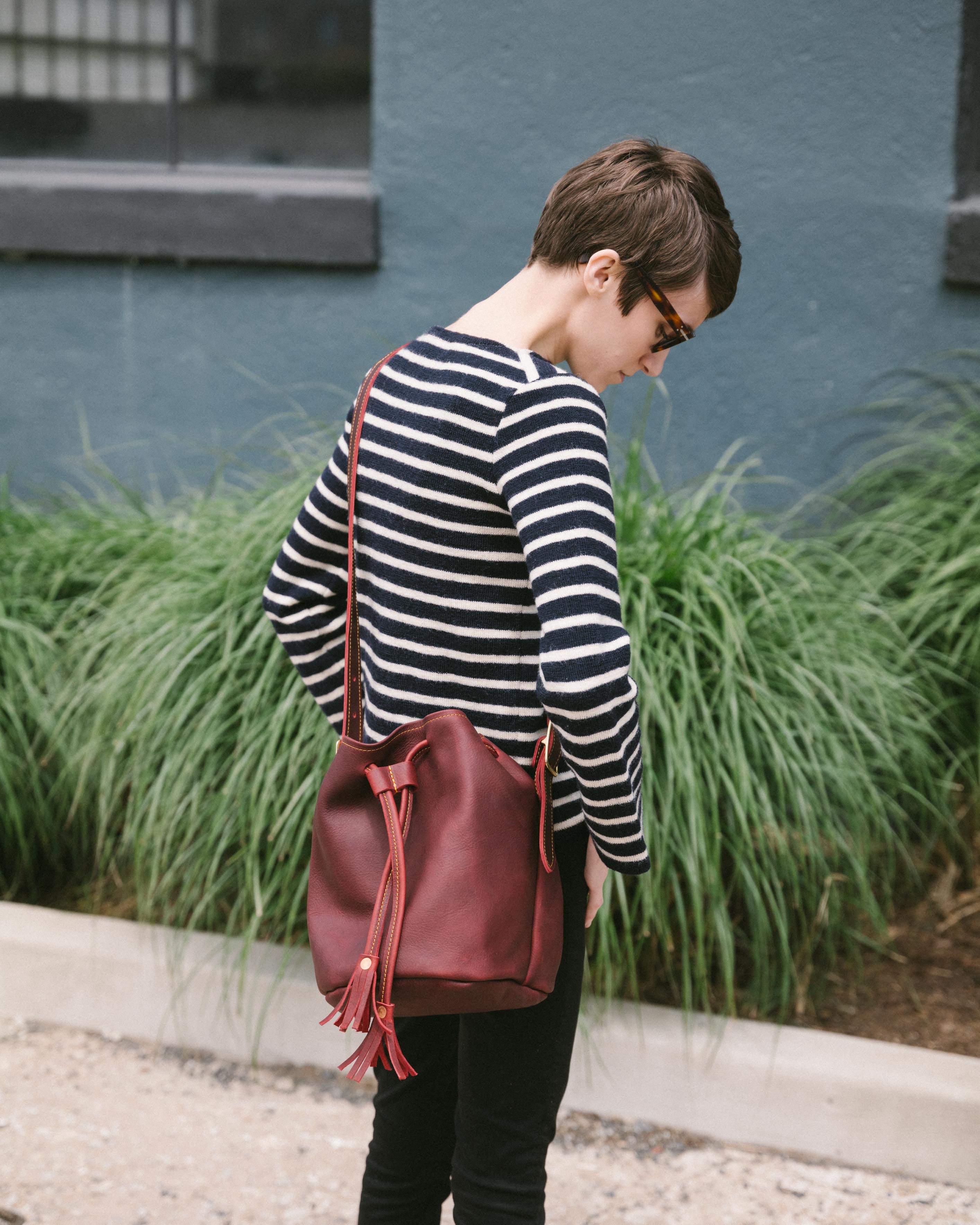 Scratch-and-Dent Red Kodiak Bucket Bag