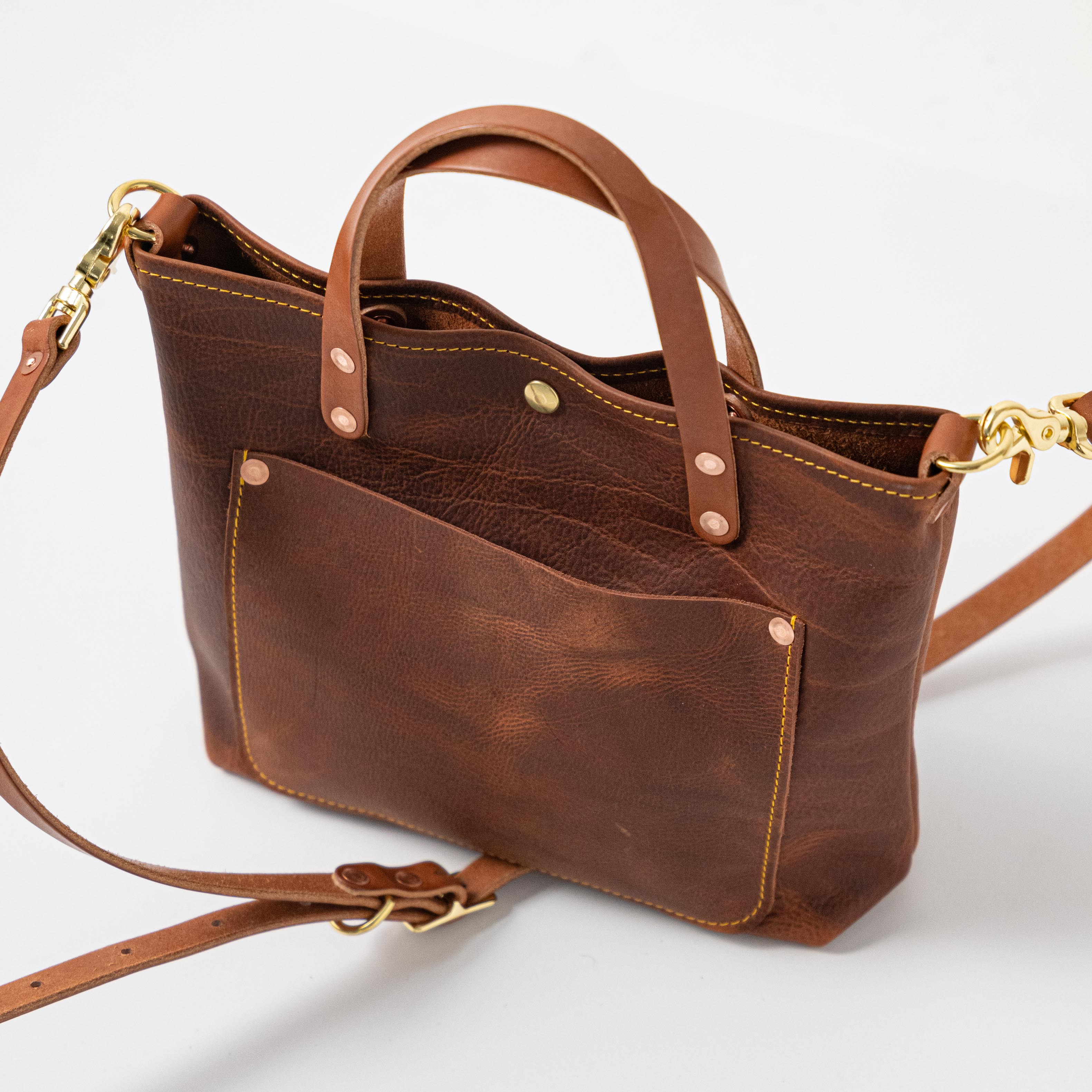 Scratch-and-Dent Tan Kodiak Mini Travel Tote