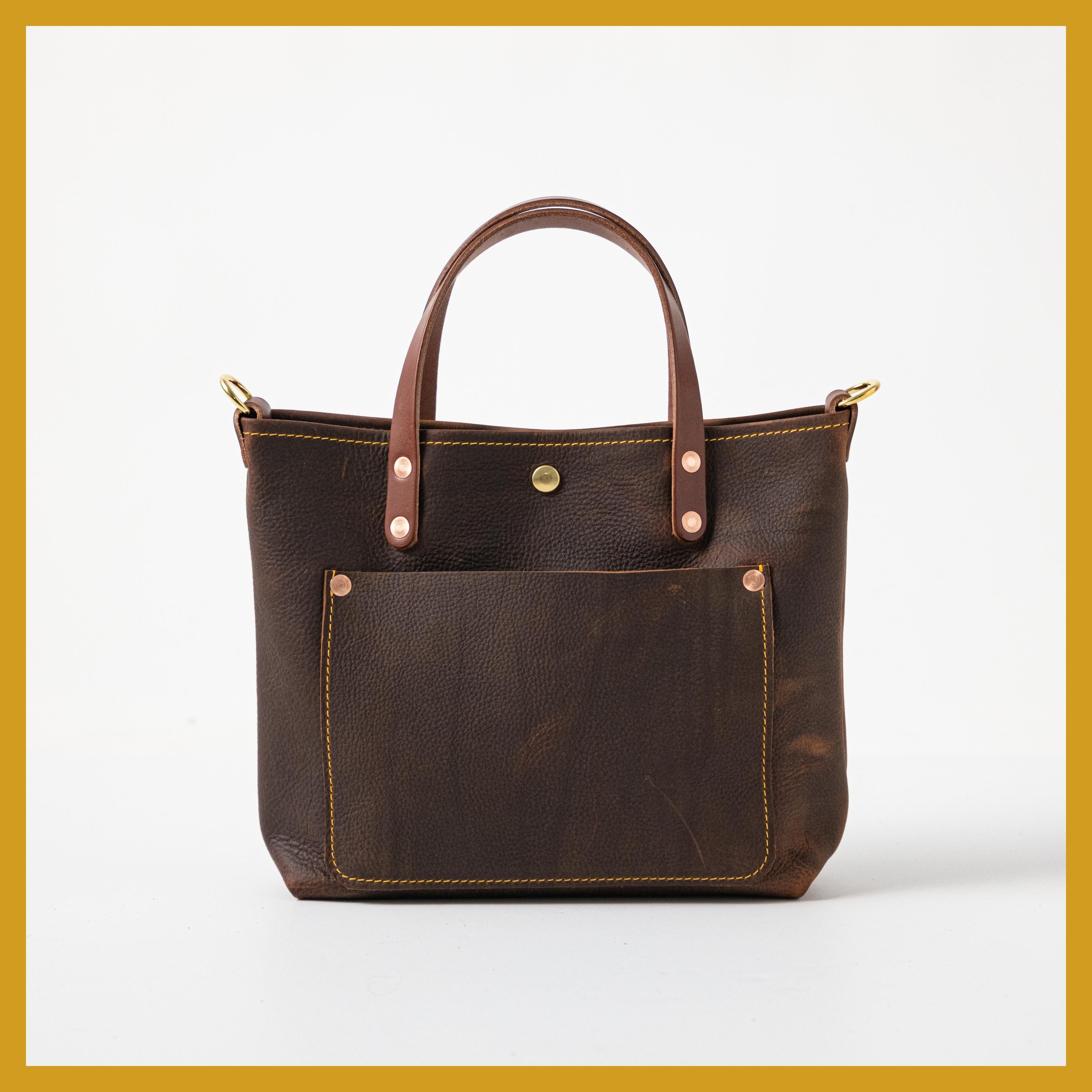 Scratch-and-Dent Brown Kodiak Mini Travel Tote