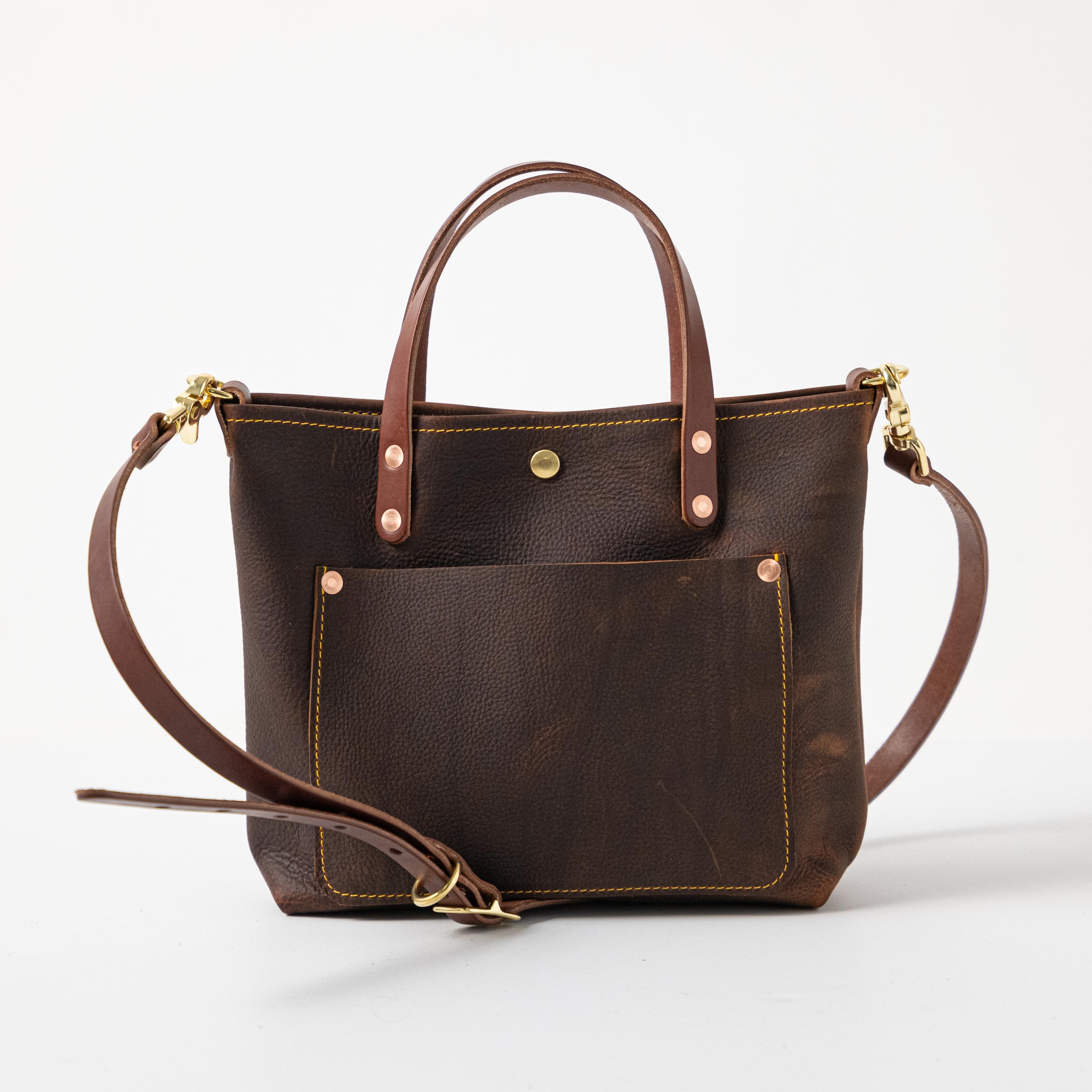 Scratch-and-Dent Brown Kodiak Mini Travel Tote