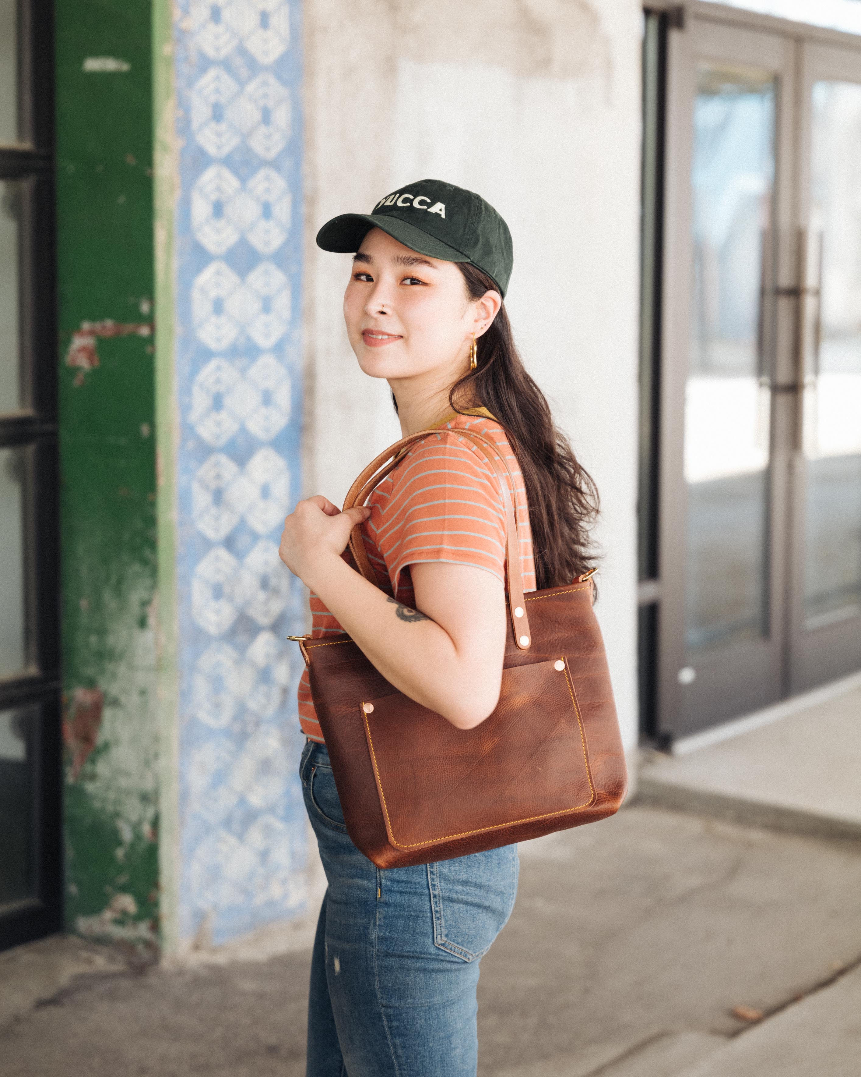 Scratch-and-Dent Tan Kodiak Mini Travel Tote