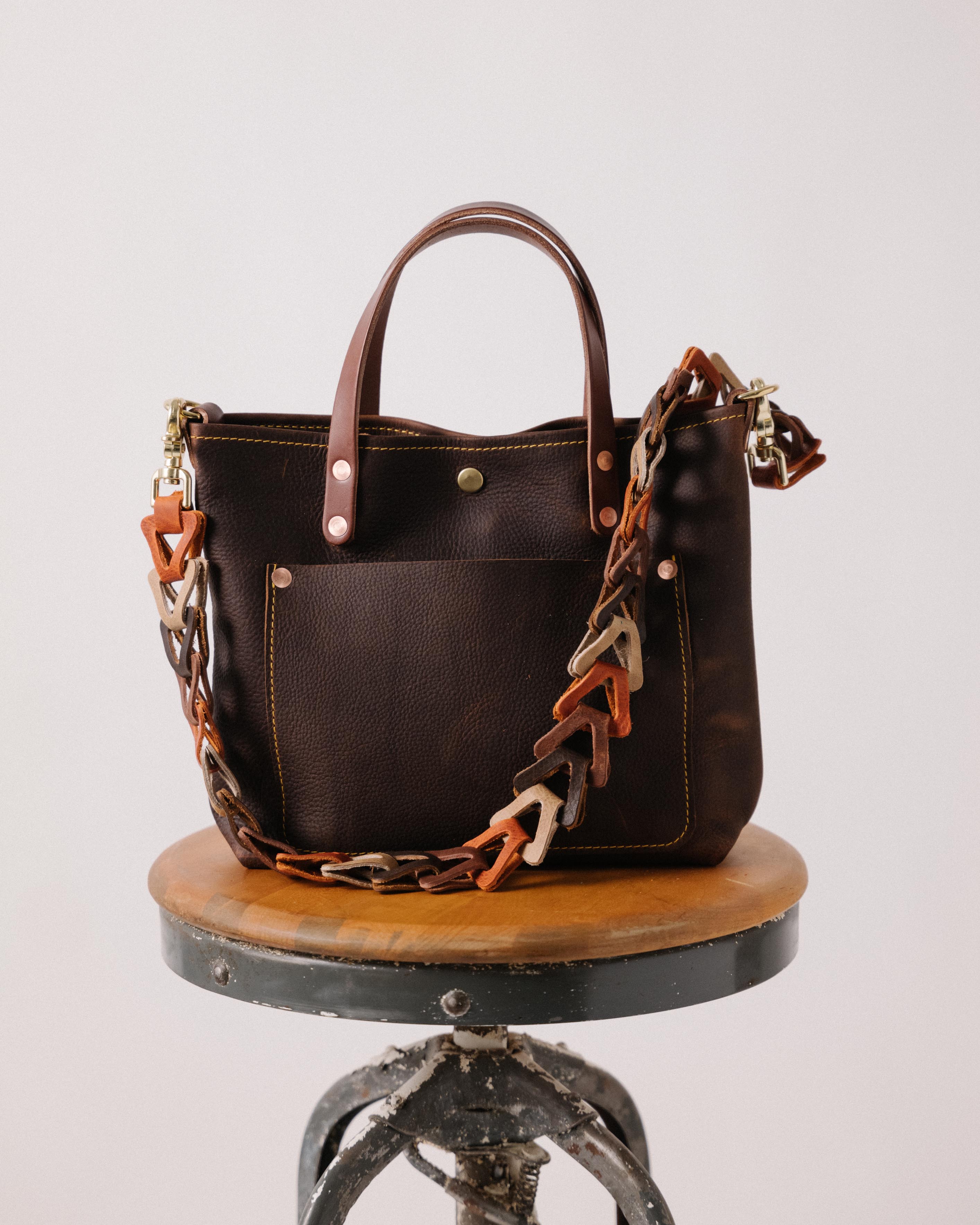 Scratch-and-Dent Brown Kodiak Mini Travel Tote
