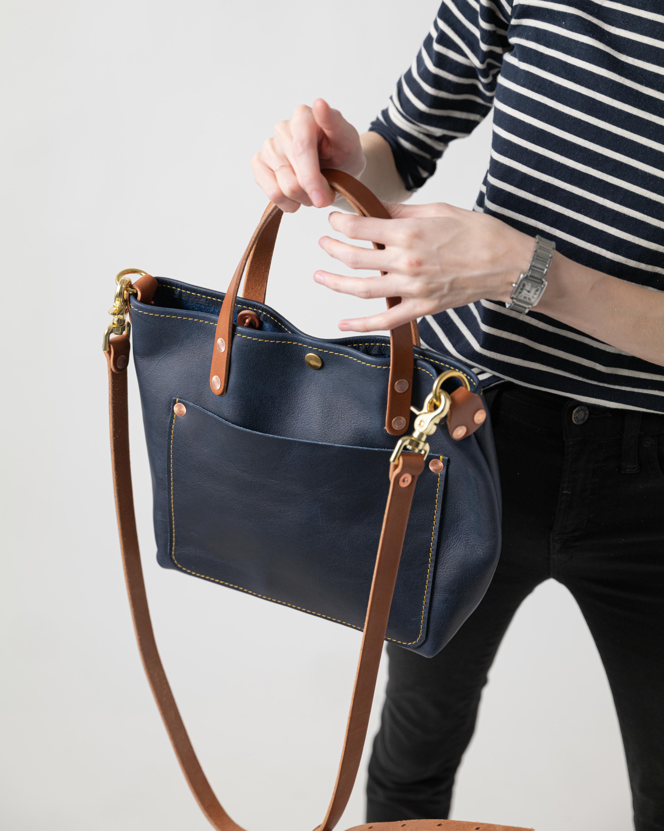 Scratch-and-Dent Navy Kodiak Mini Travel Tote