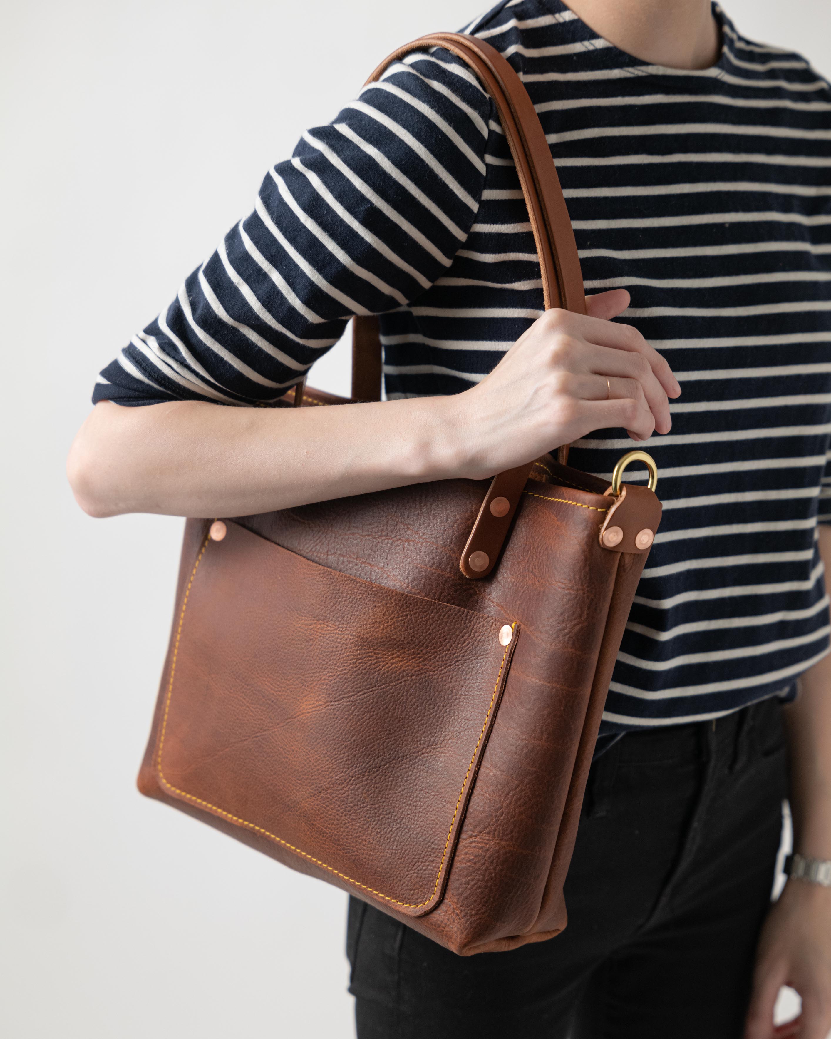 Scratch-and-Dent Tan Kodiak Mini Travel Tote
