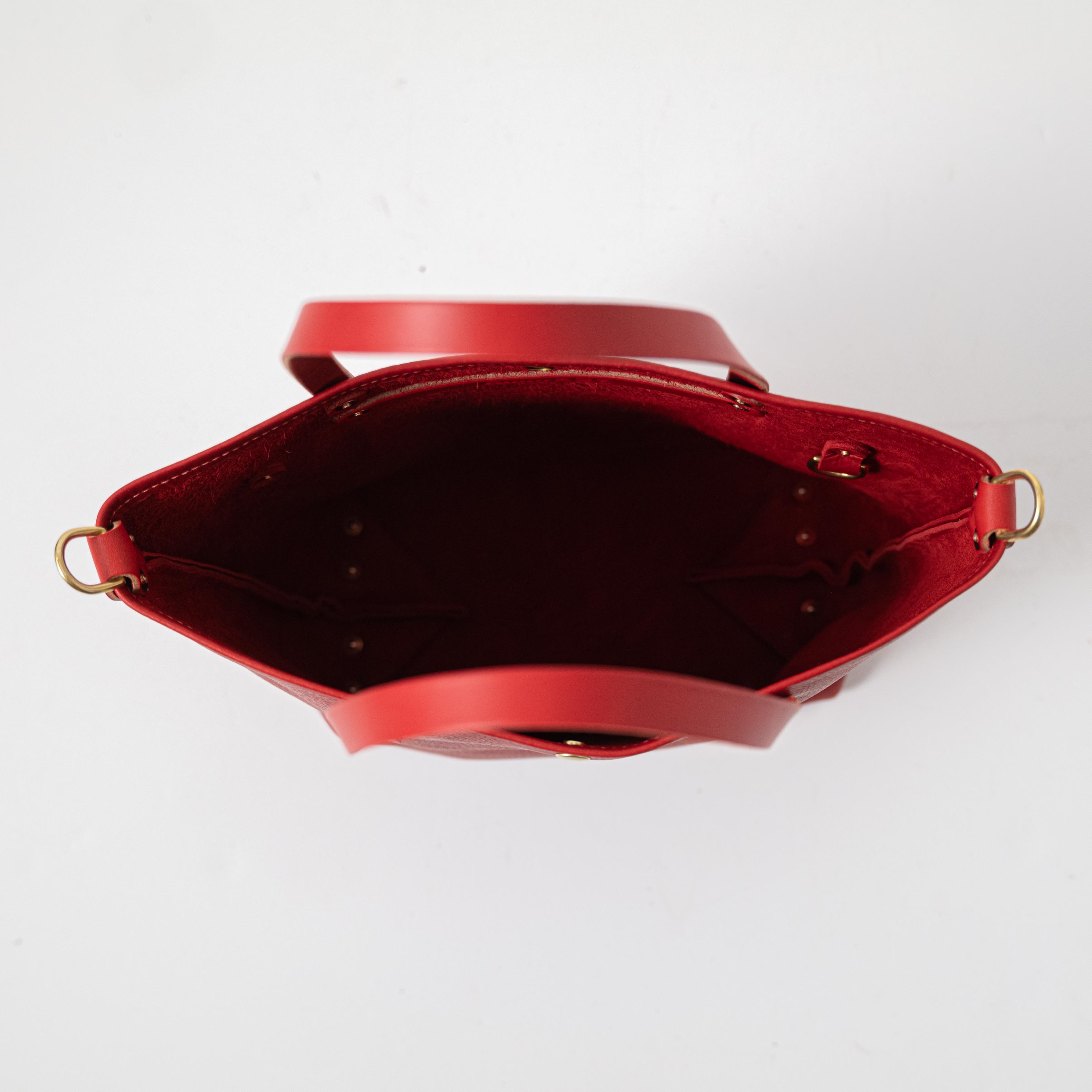 Scratch-and-Dent Red Cypress Travel Tote
