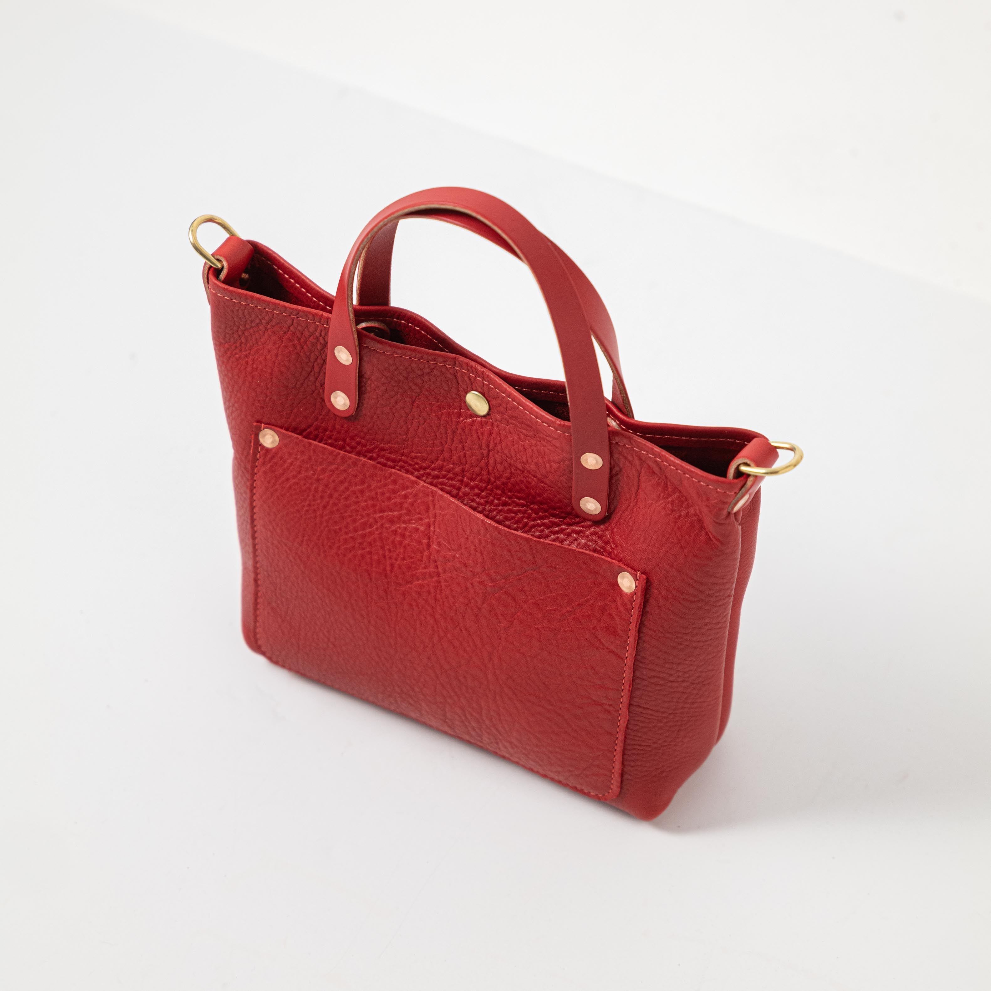 Scratch-and-Dent Red Cypress Mini Travel Tote