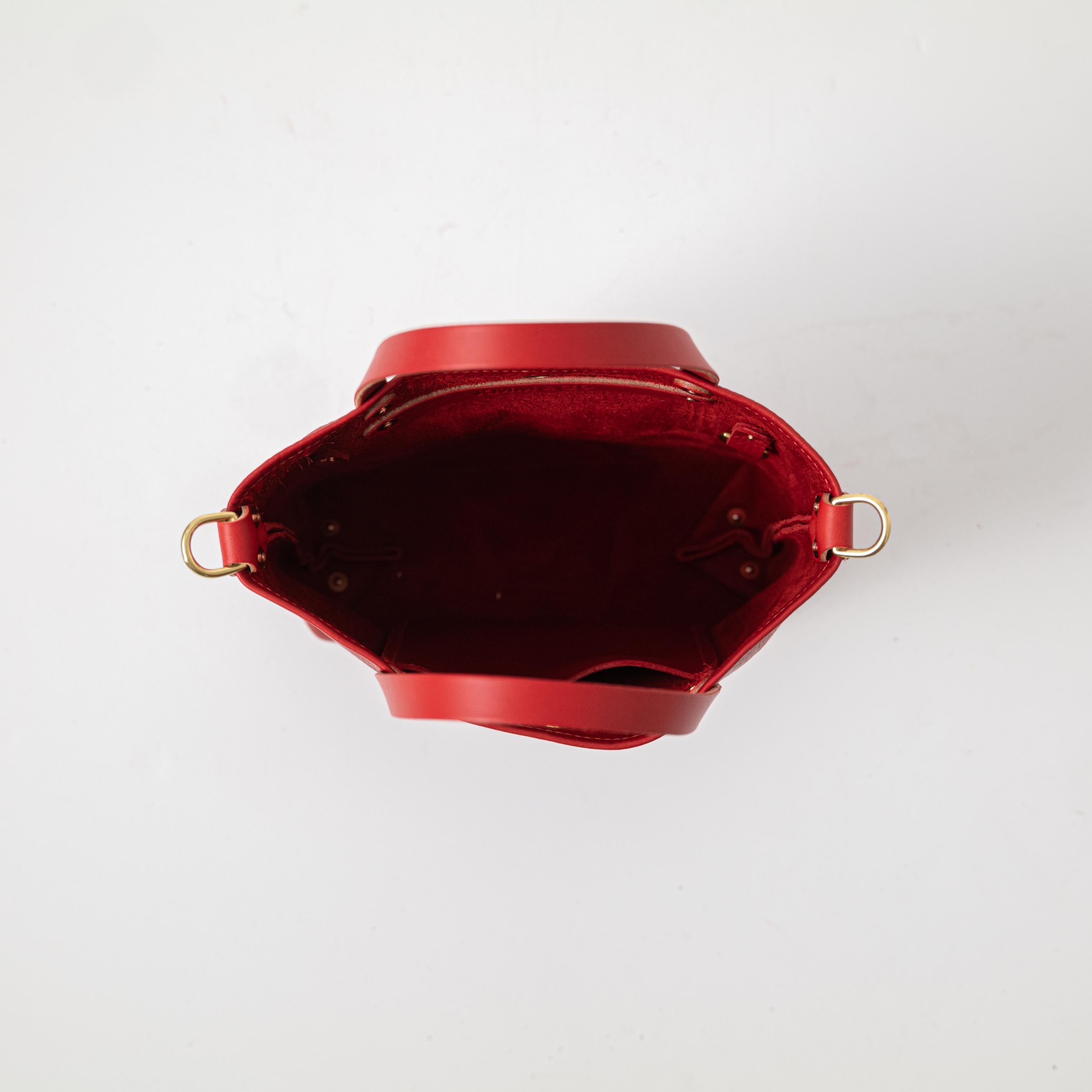 Scratch-and-Dent Red Cypress Mini Travel Tote