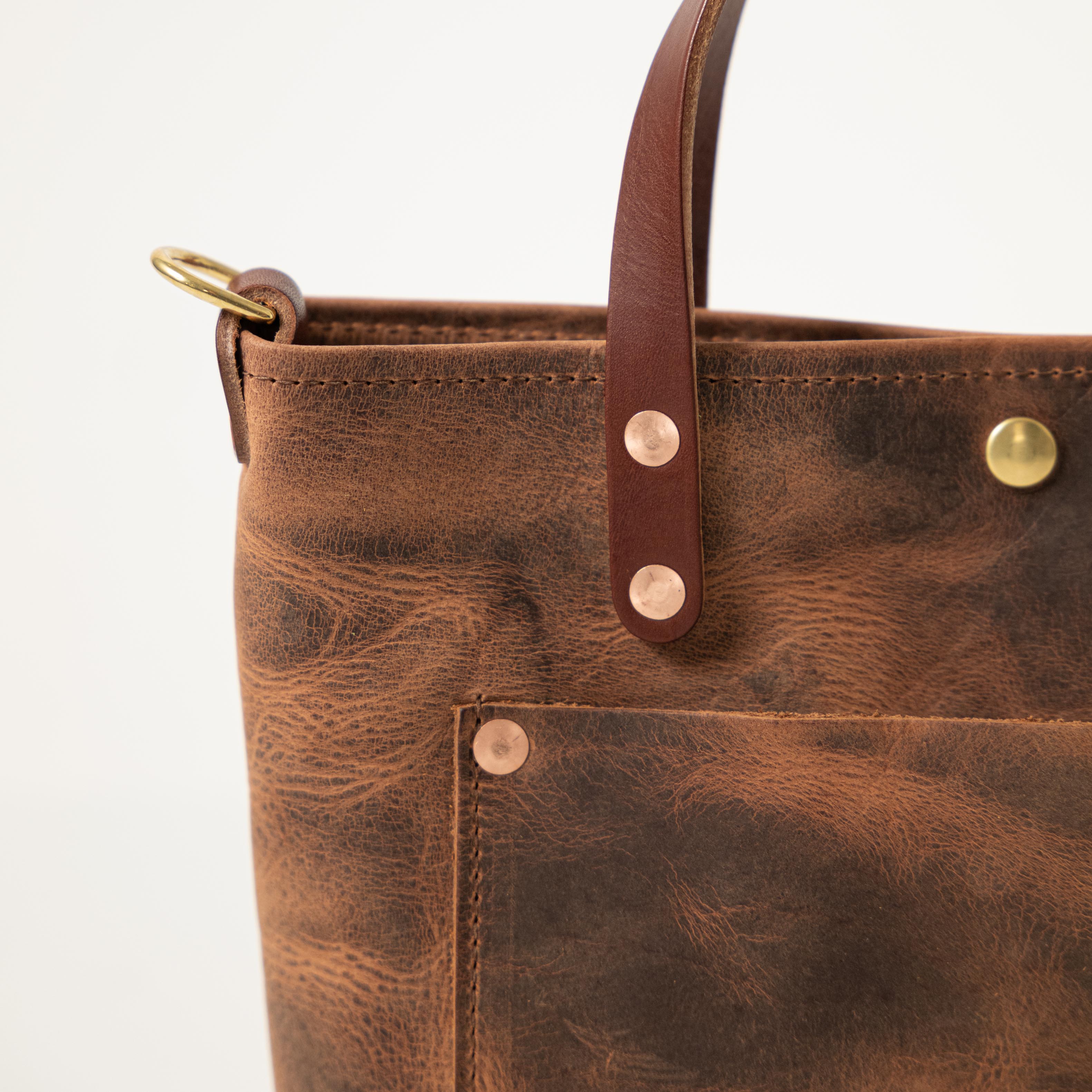 Scratch-and-dent Crazy Bison Mini Travel Tote