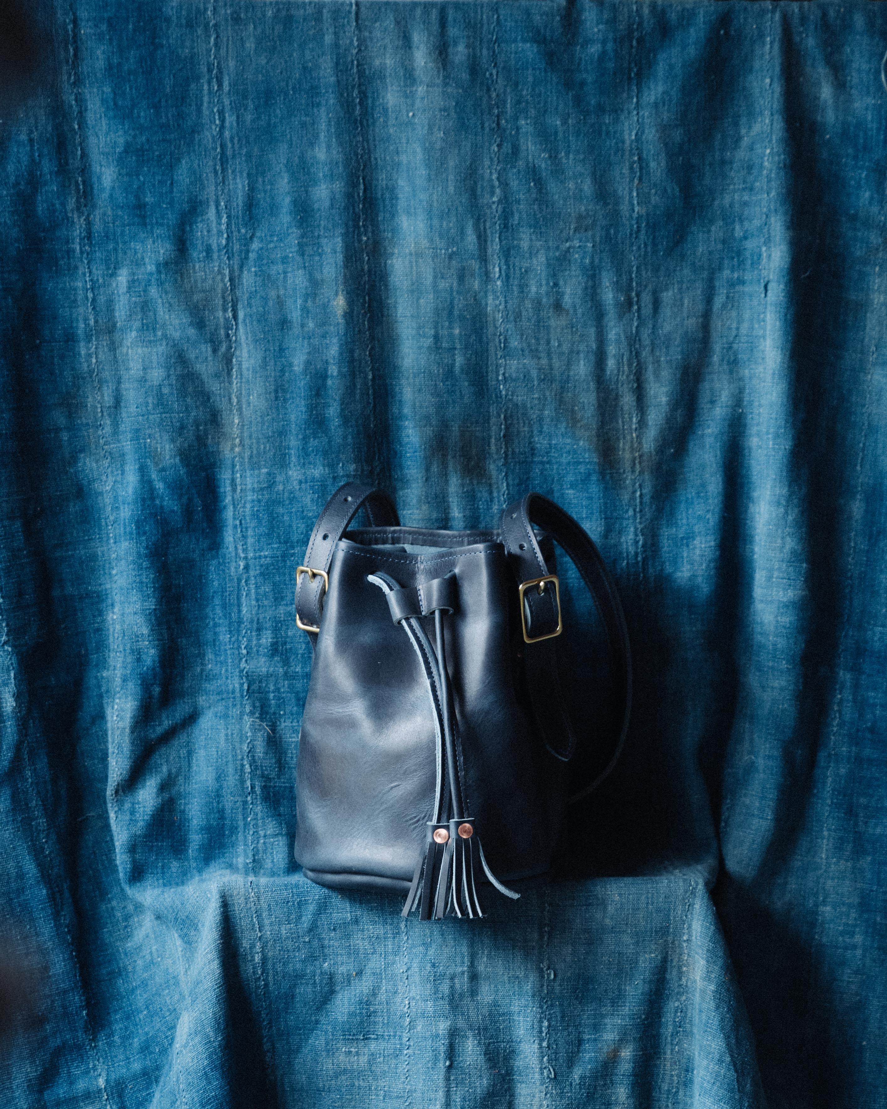 Cobalt Dublin Bucket Bag