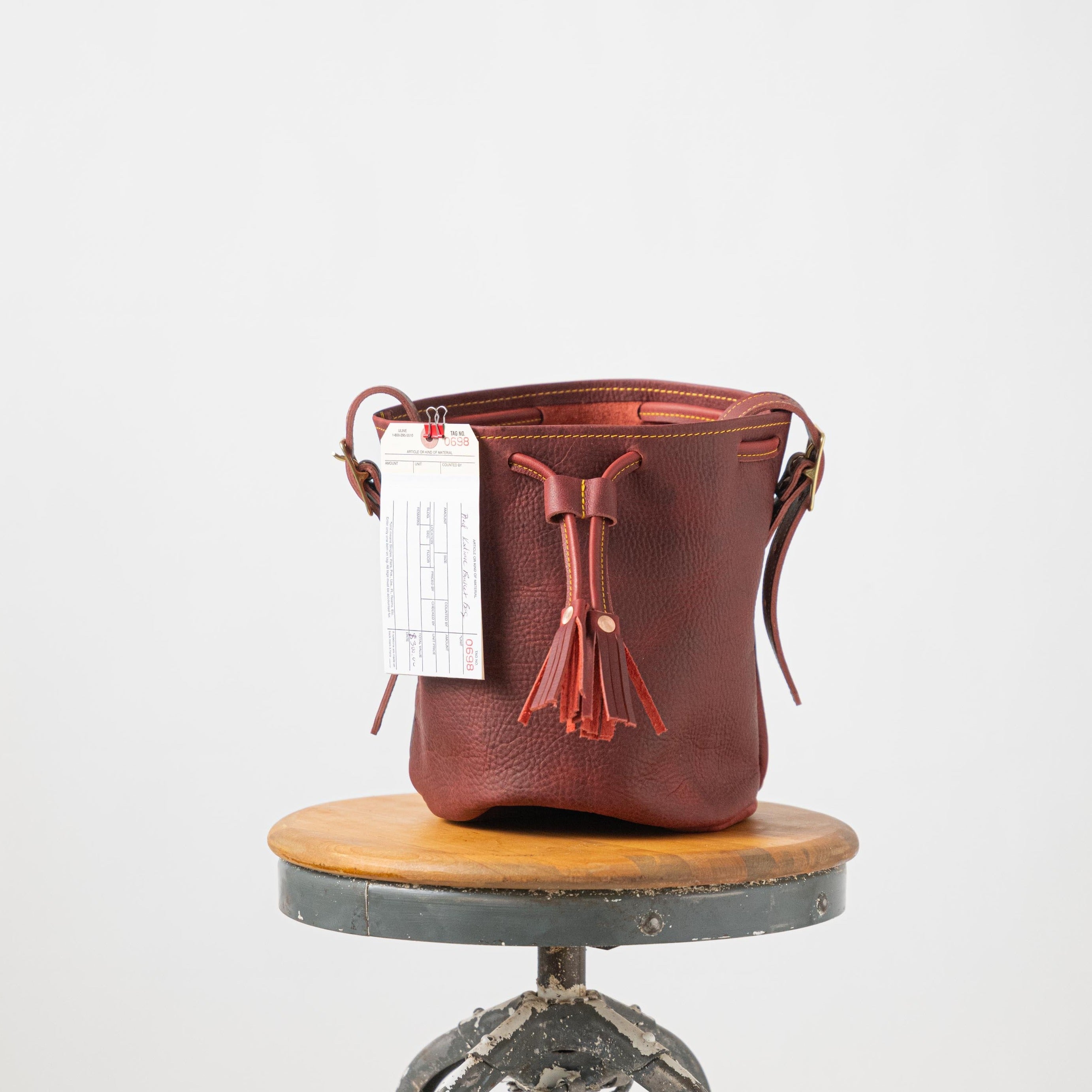 Readymade 0698 Red Kodiak Bucket Bag