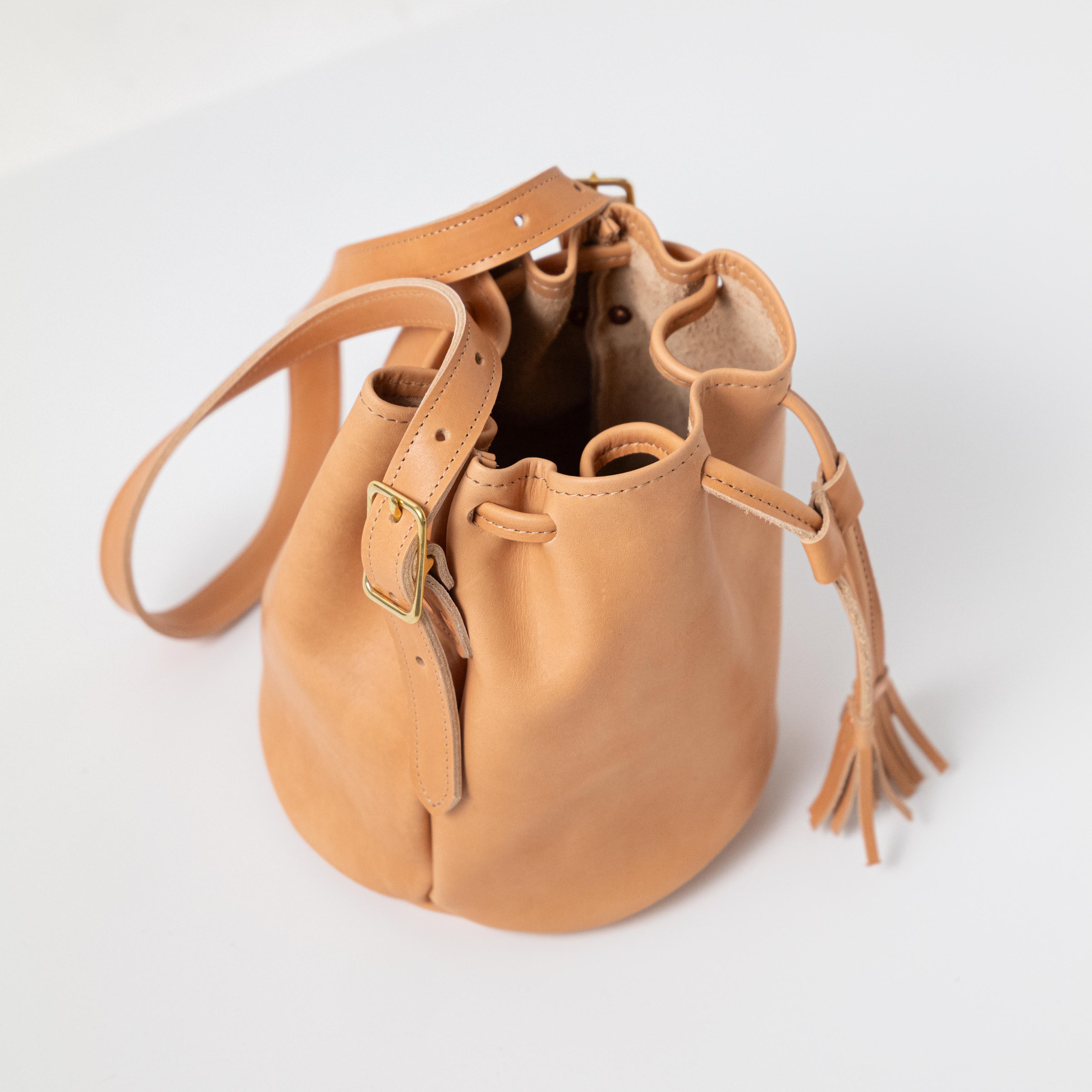 Natural Essex Bucket Bag