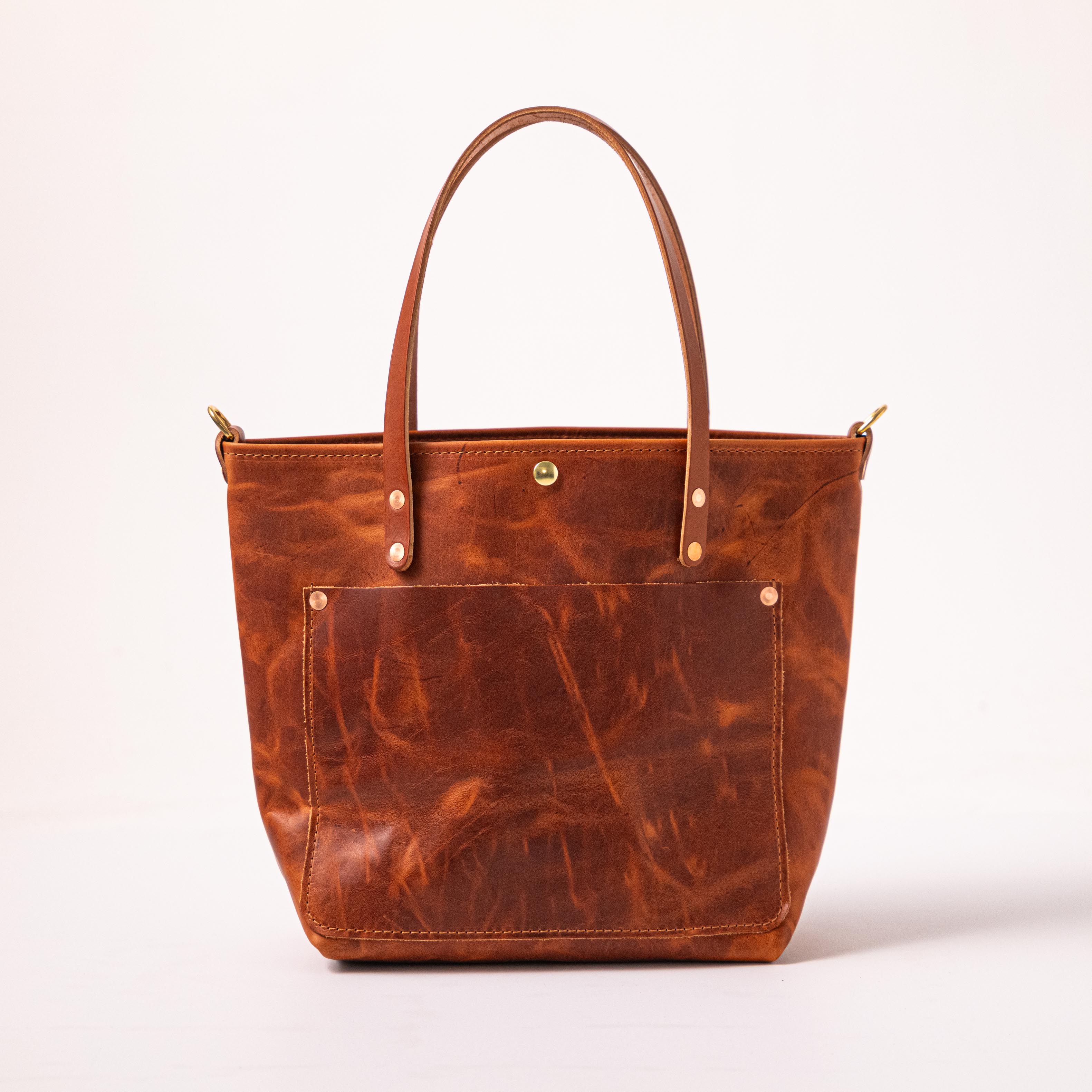 English Tan Derby Travel Tote