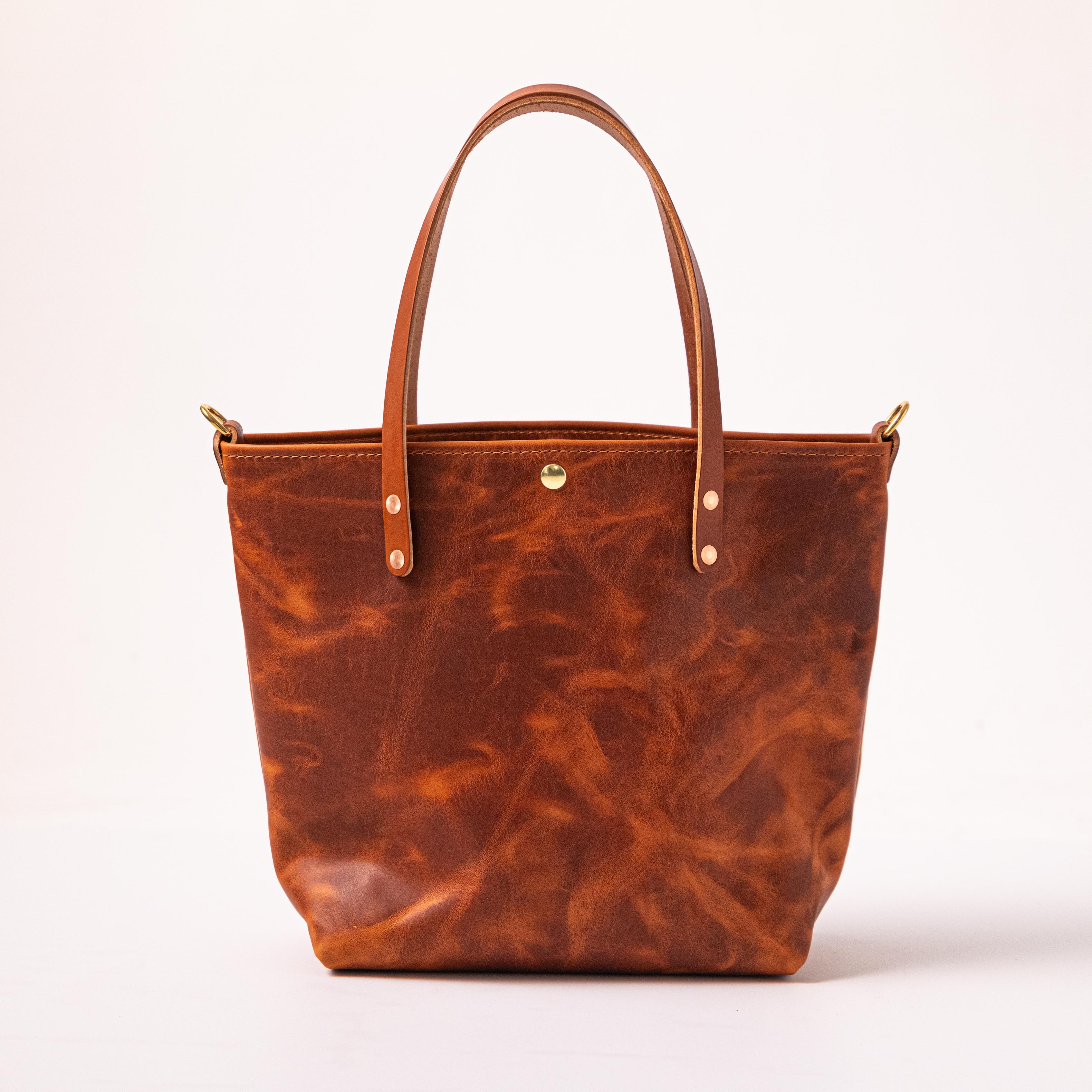 English Tan Derby Travel Tote