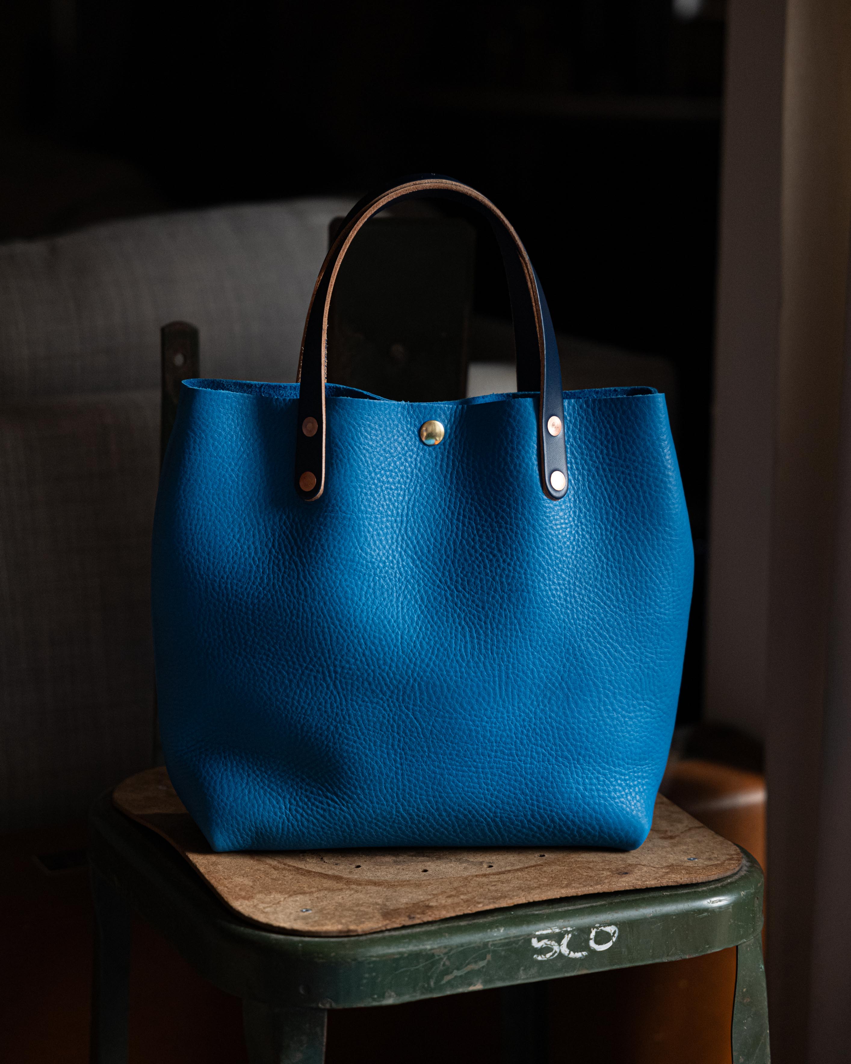 Cerulean Cypress Mini Travel Tote