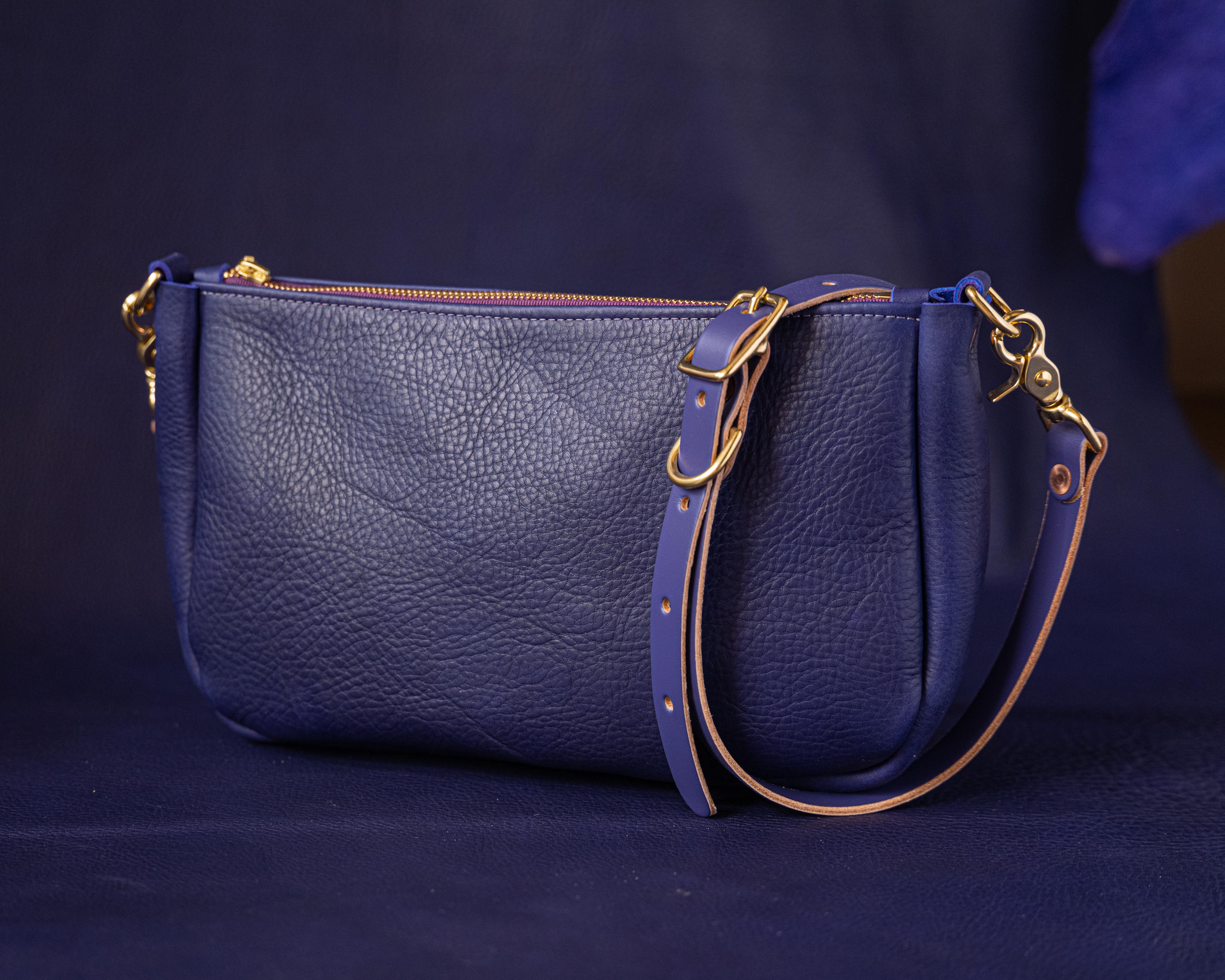 Violet Cypress Crossbody Bag