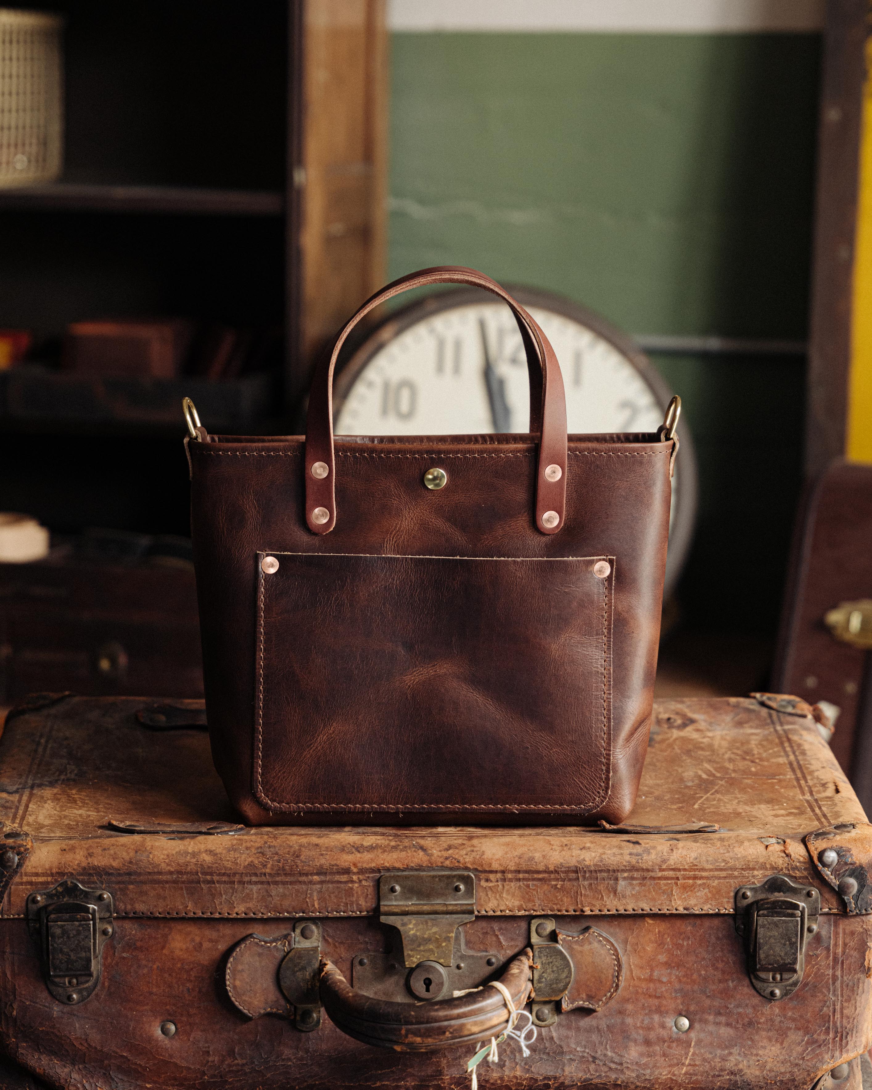 Brown Dublin Mini Travel Tote