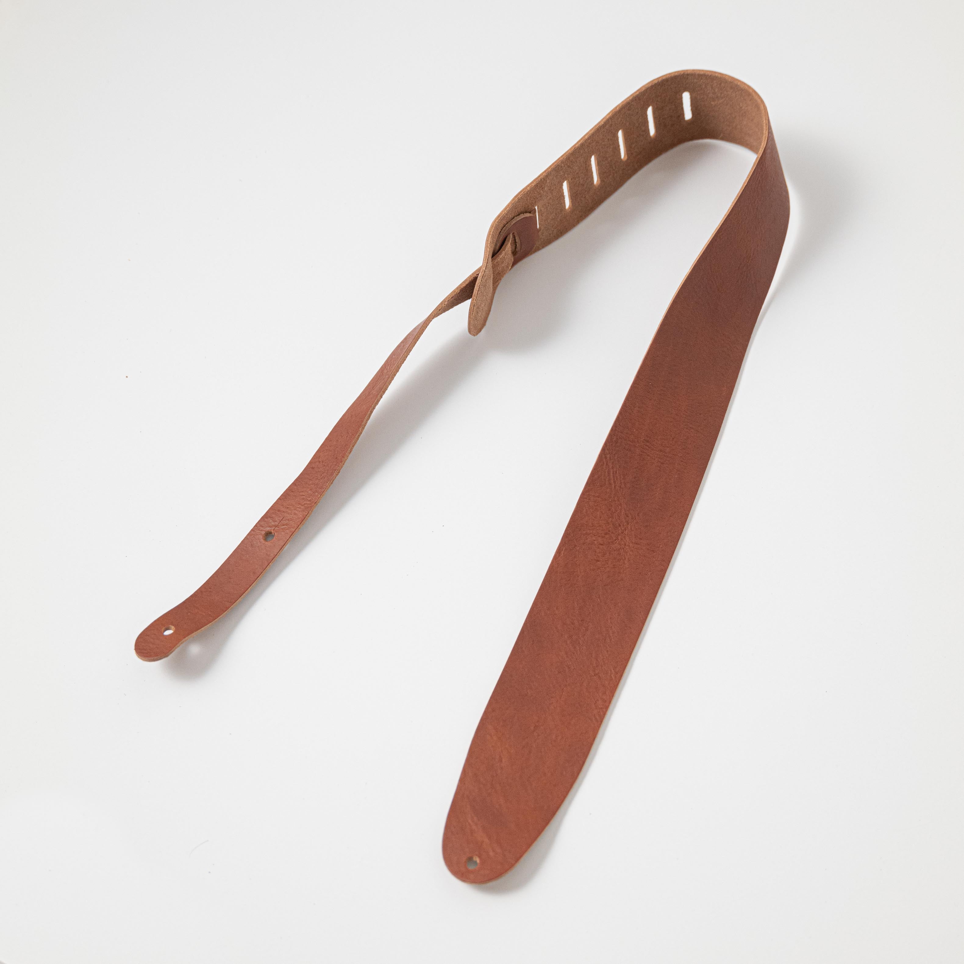 Tan 3" Guitar Strap