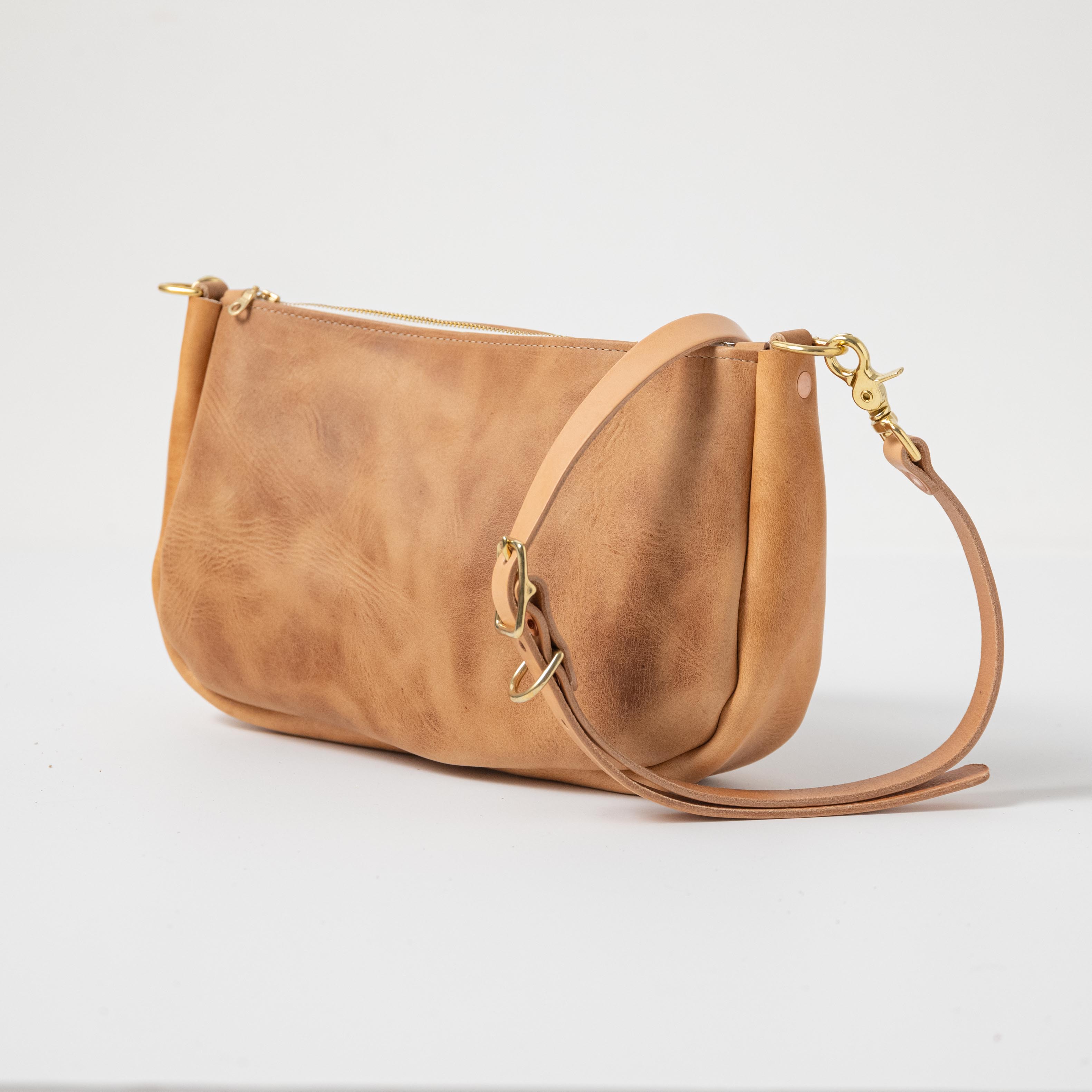 Natural Derby Crossbody Bag