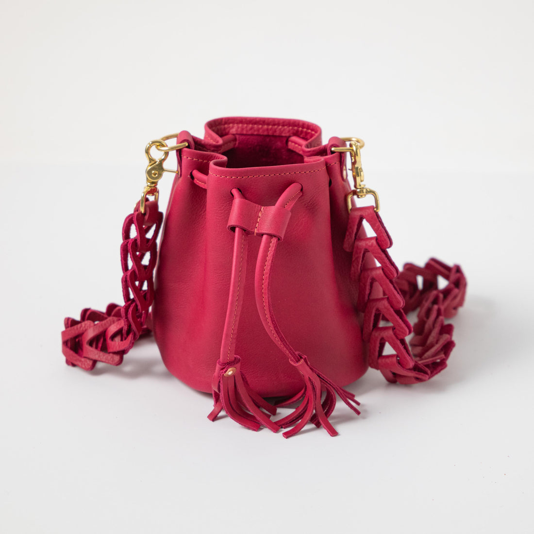 Rose Cypress Mini Bucket Bag