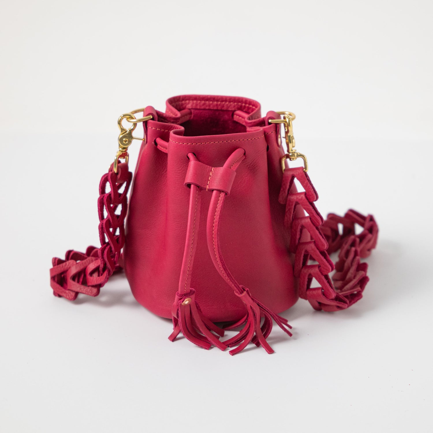 Rose Cypress Mini Bucket Bag