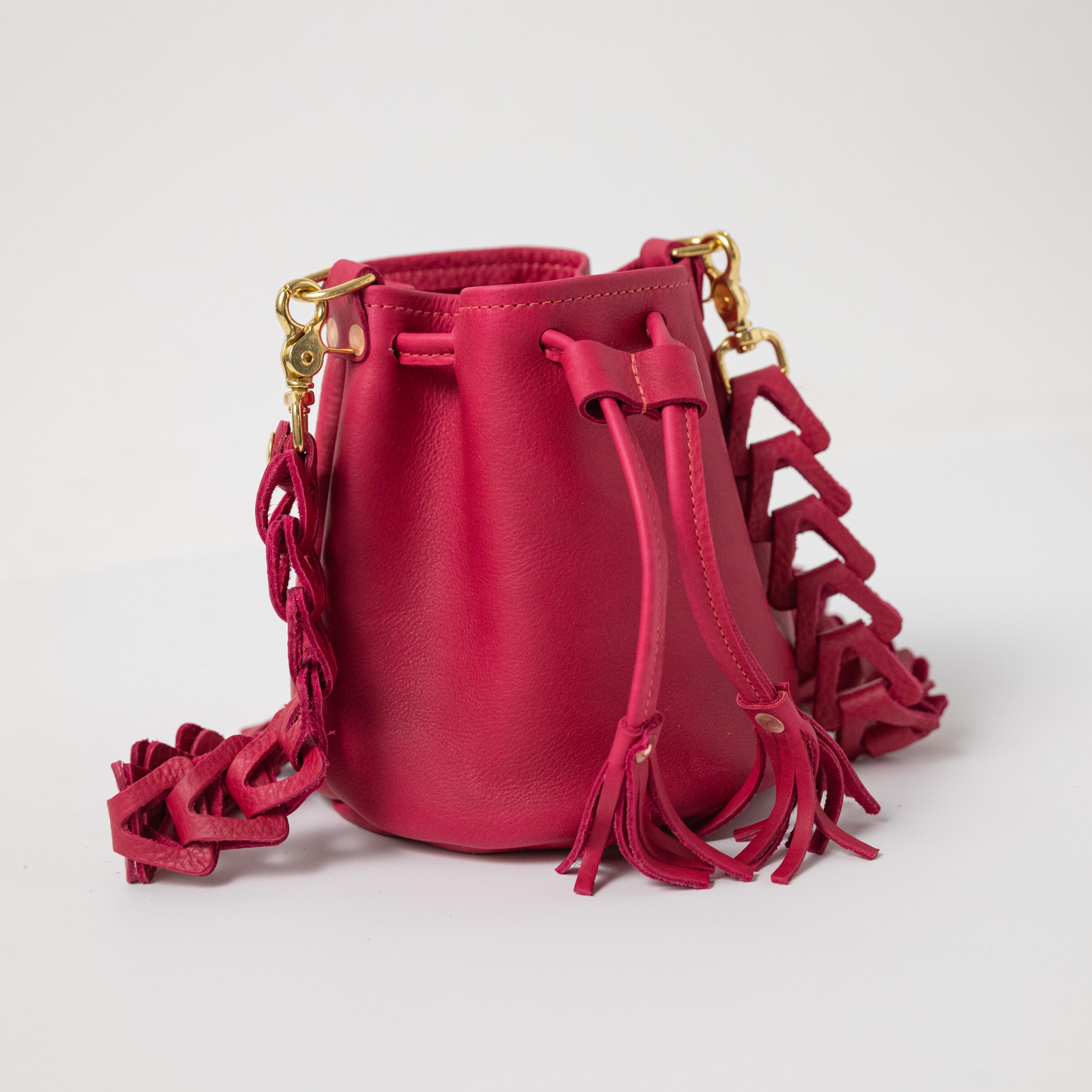 Rose Cypress Mini Bucket Bag