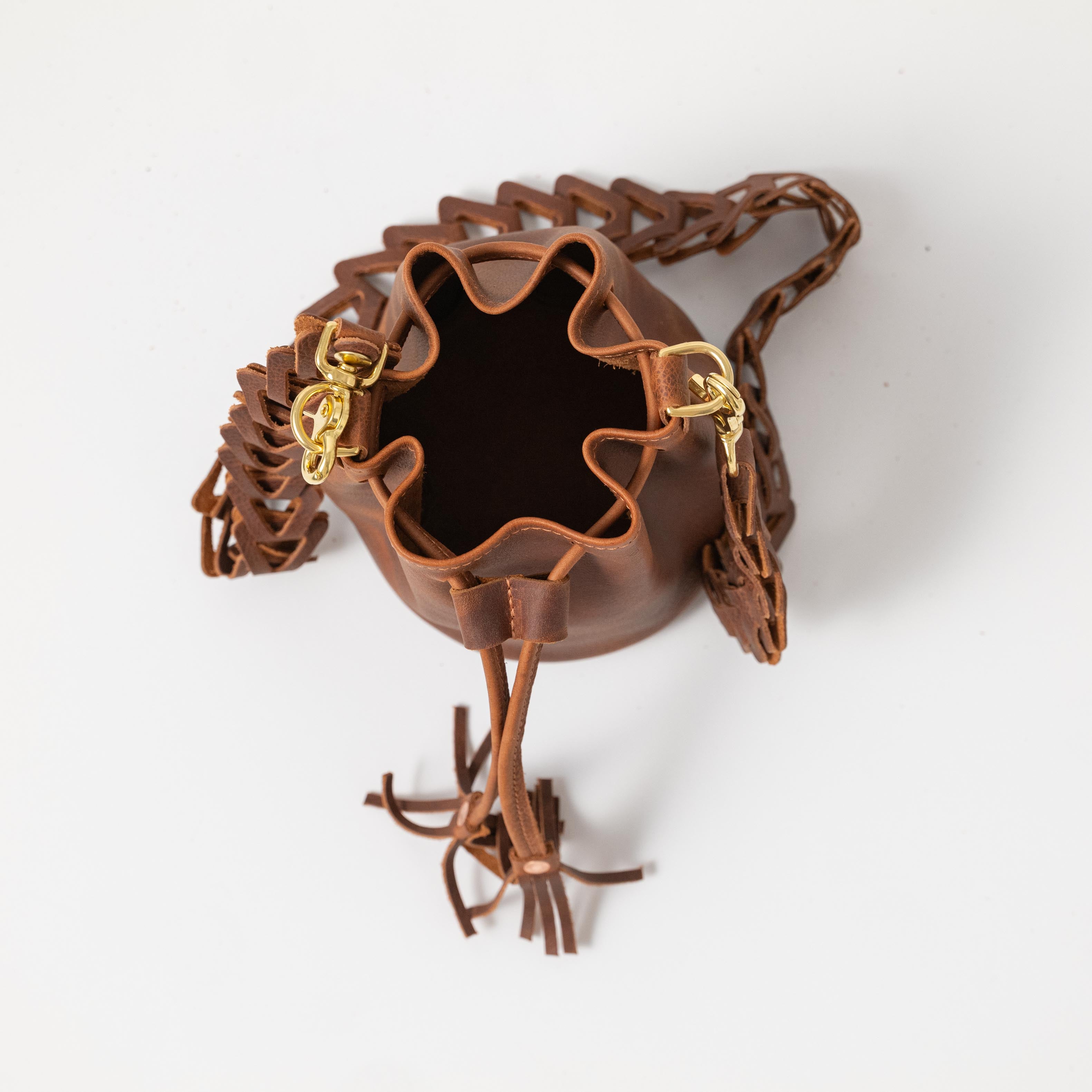 Green Kodiak Mini Bucket Bag