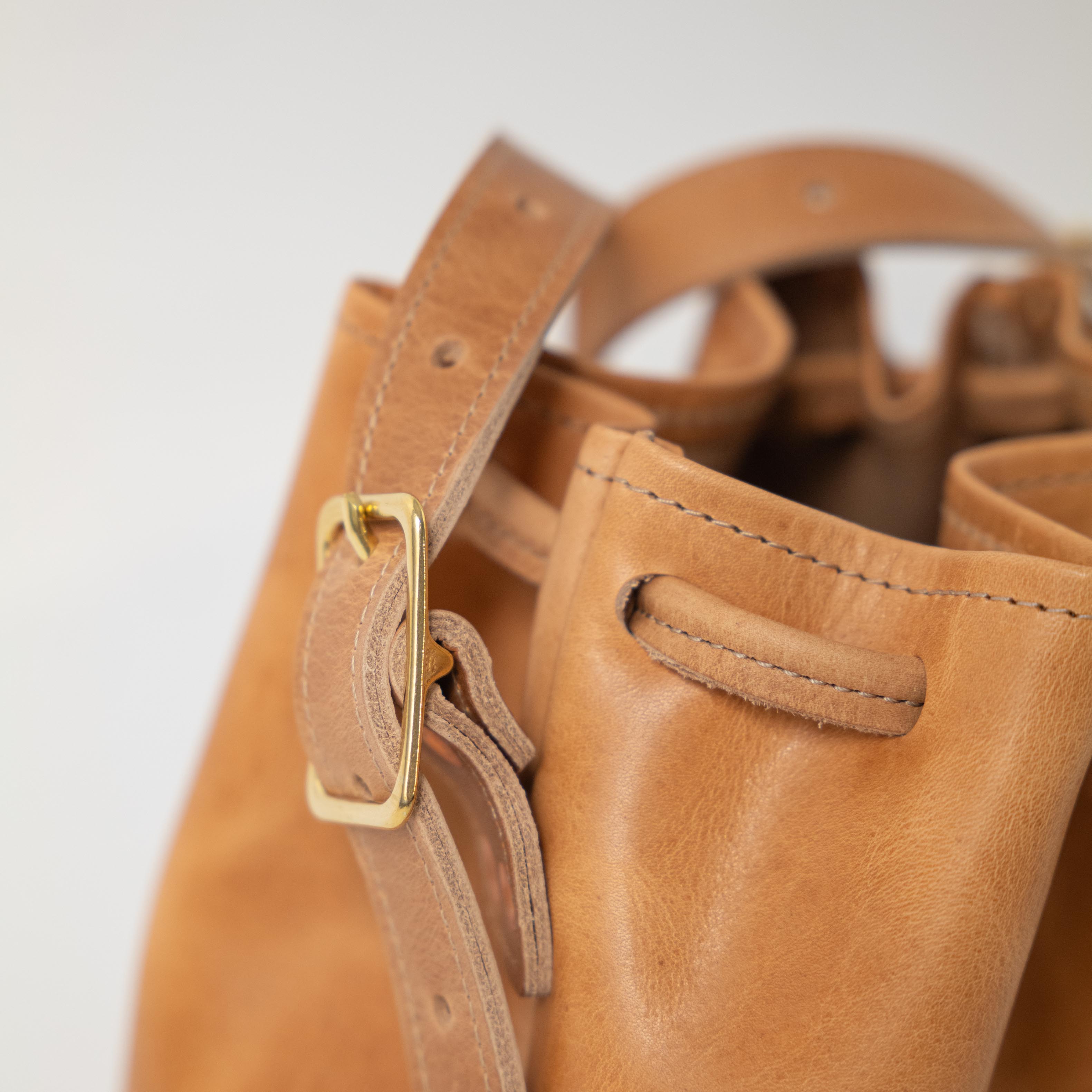 Natural Derby Bucket Bag