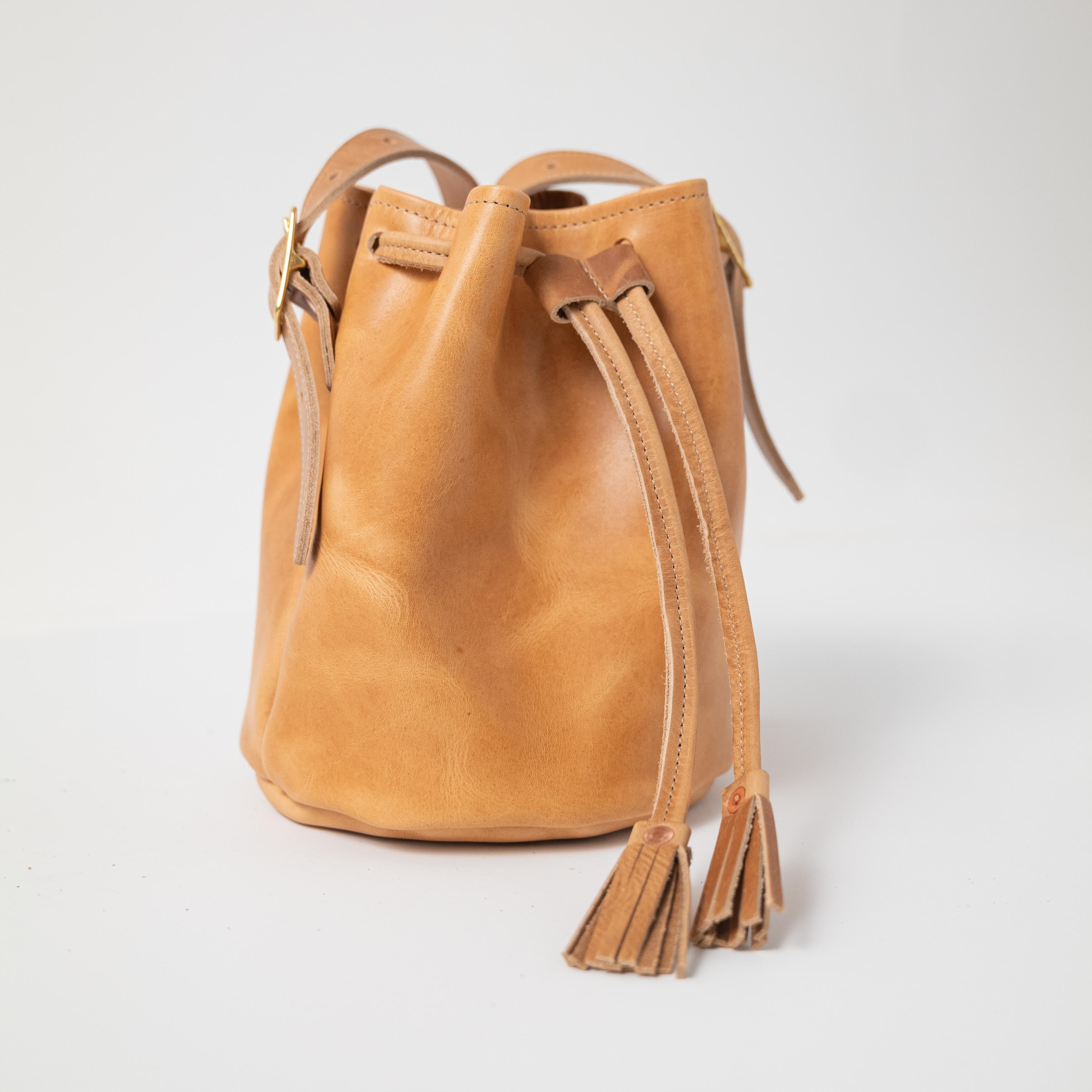 Natural Derby Bucket Bag