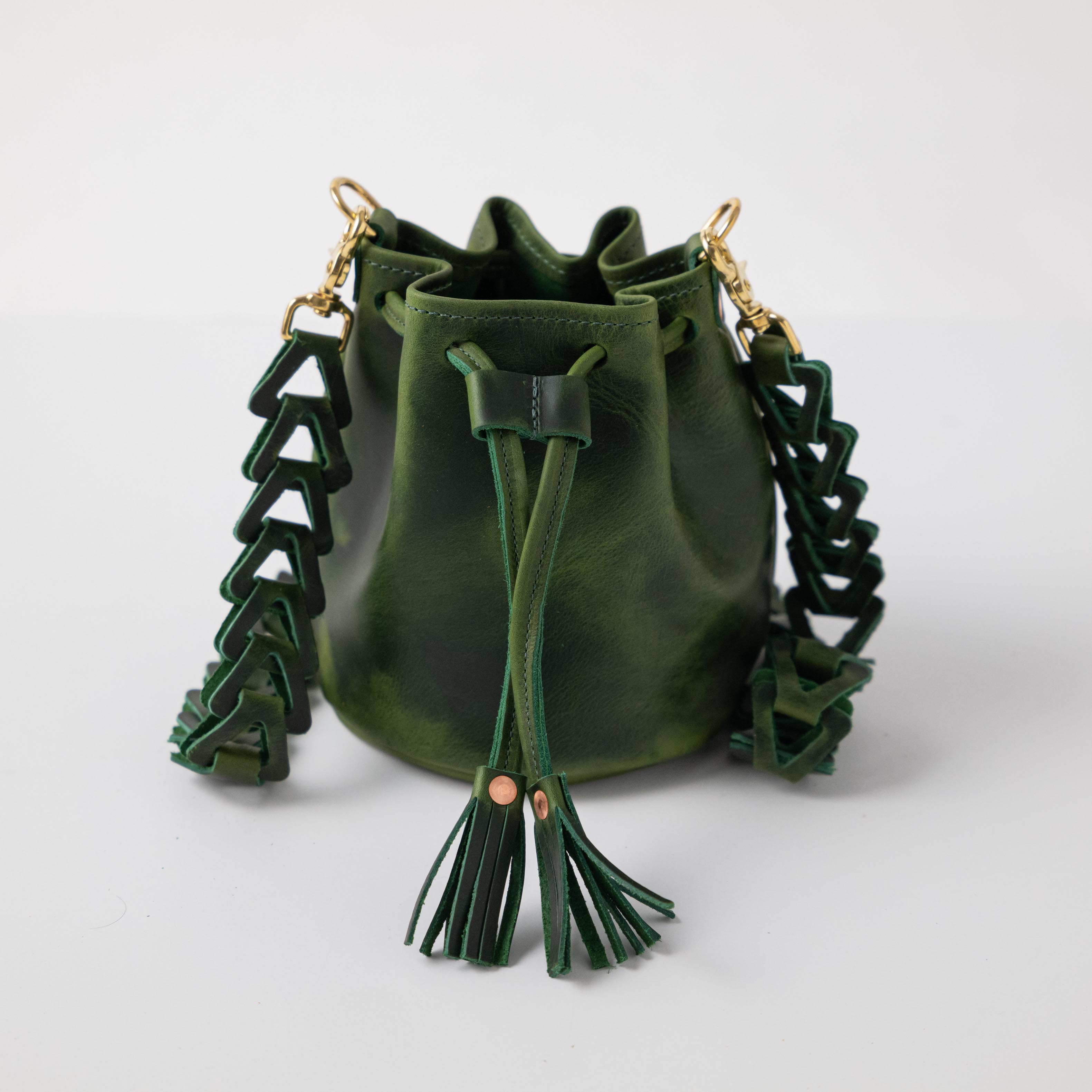 Green Cheaha Mini Bucket Bag