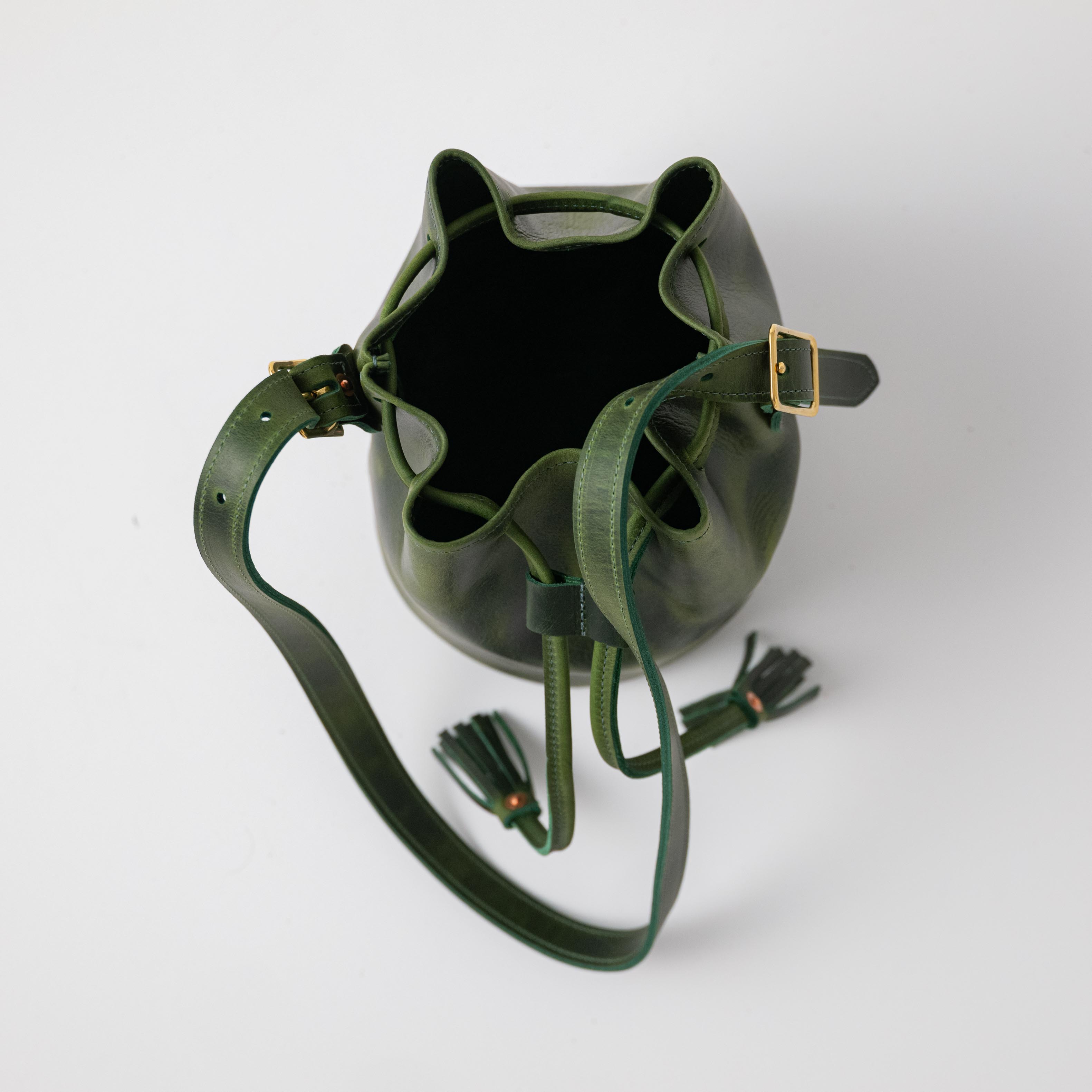 Green Cheaha Bucket Bag