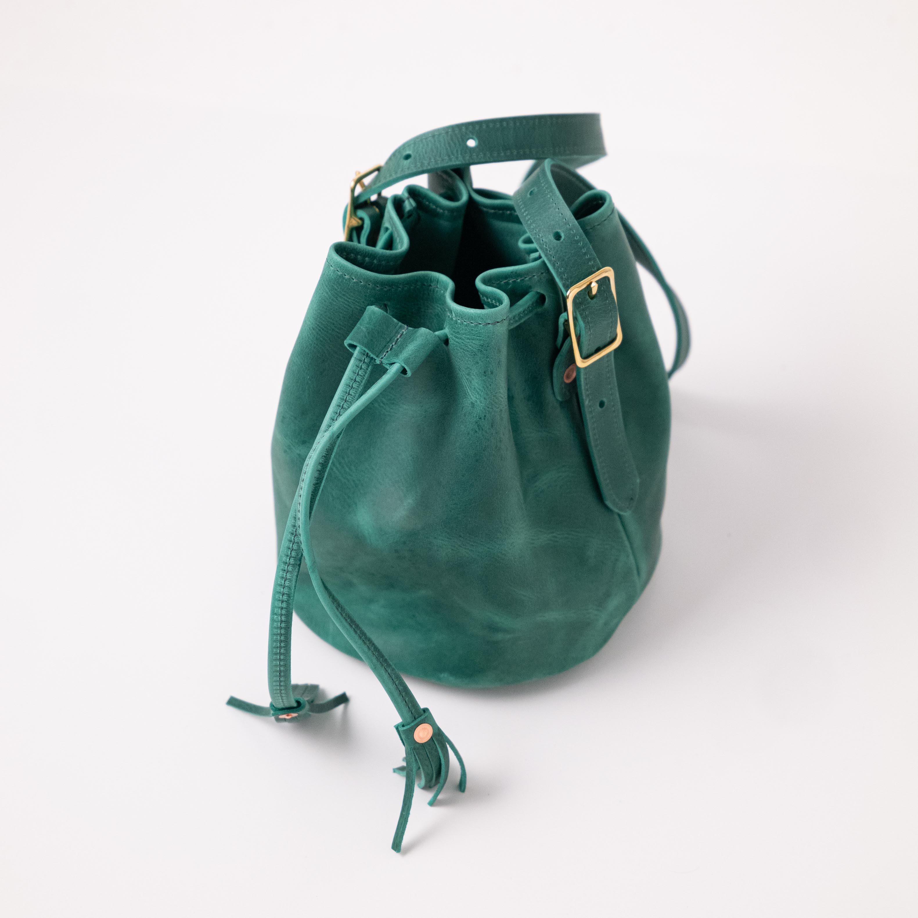 Teal Kodiak Bucket Bag