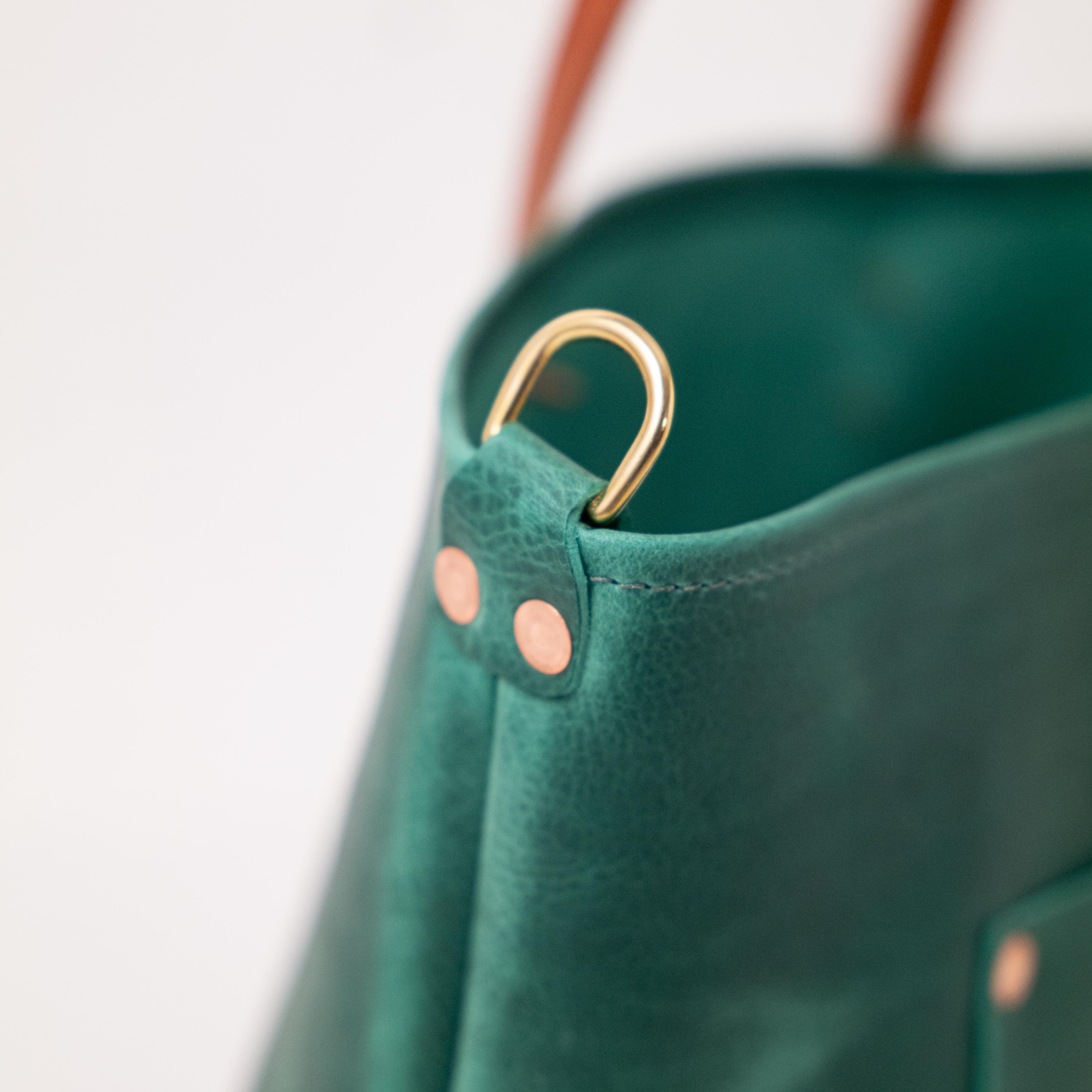 Teal Kodiak Market Tote