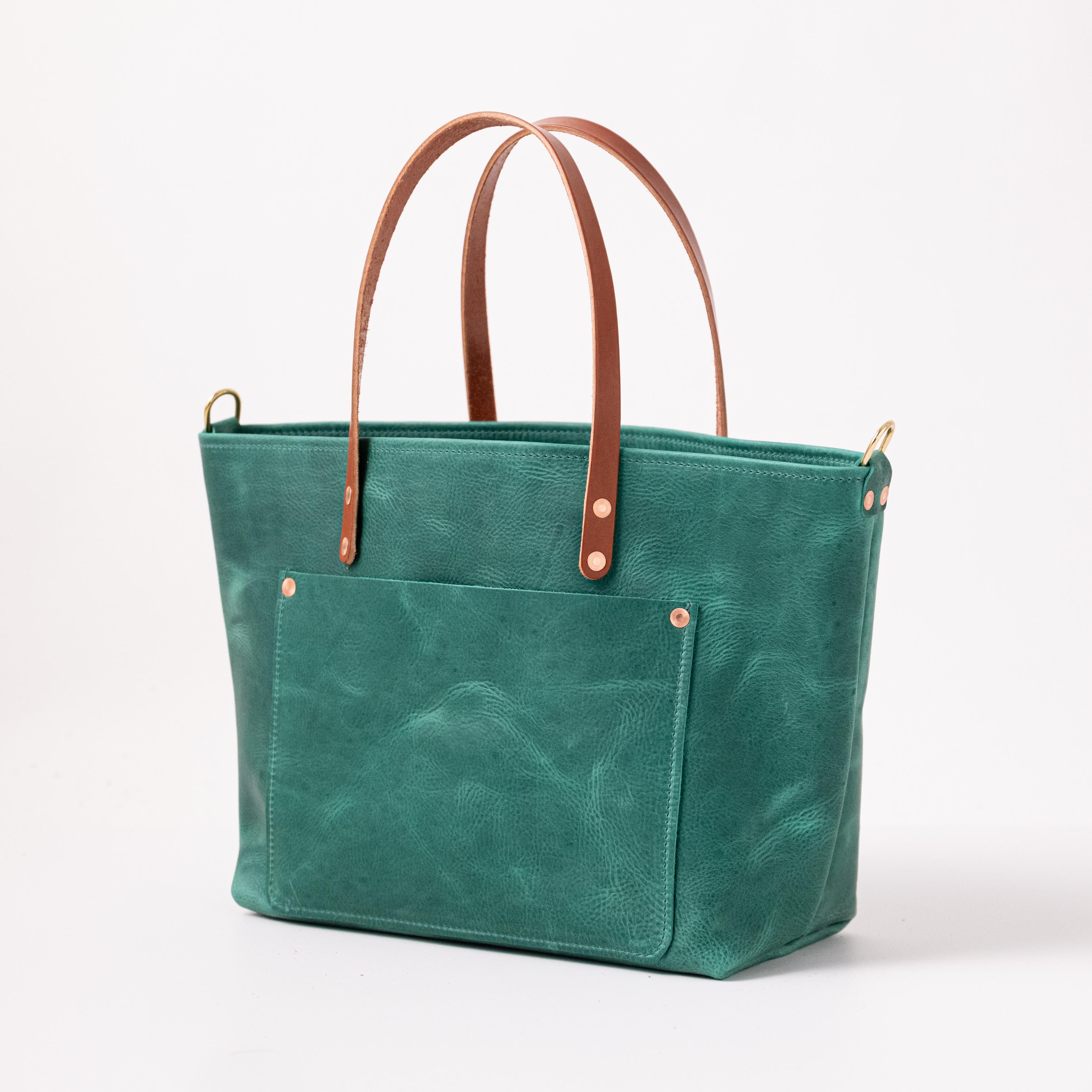 Teal Kodiak Market Tote