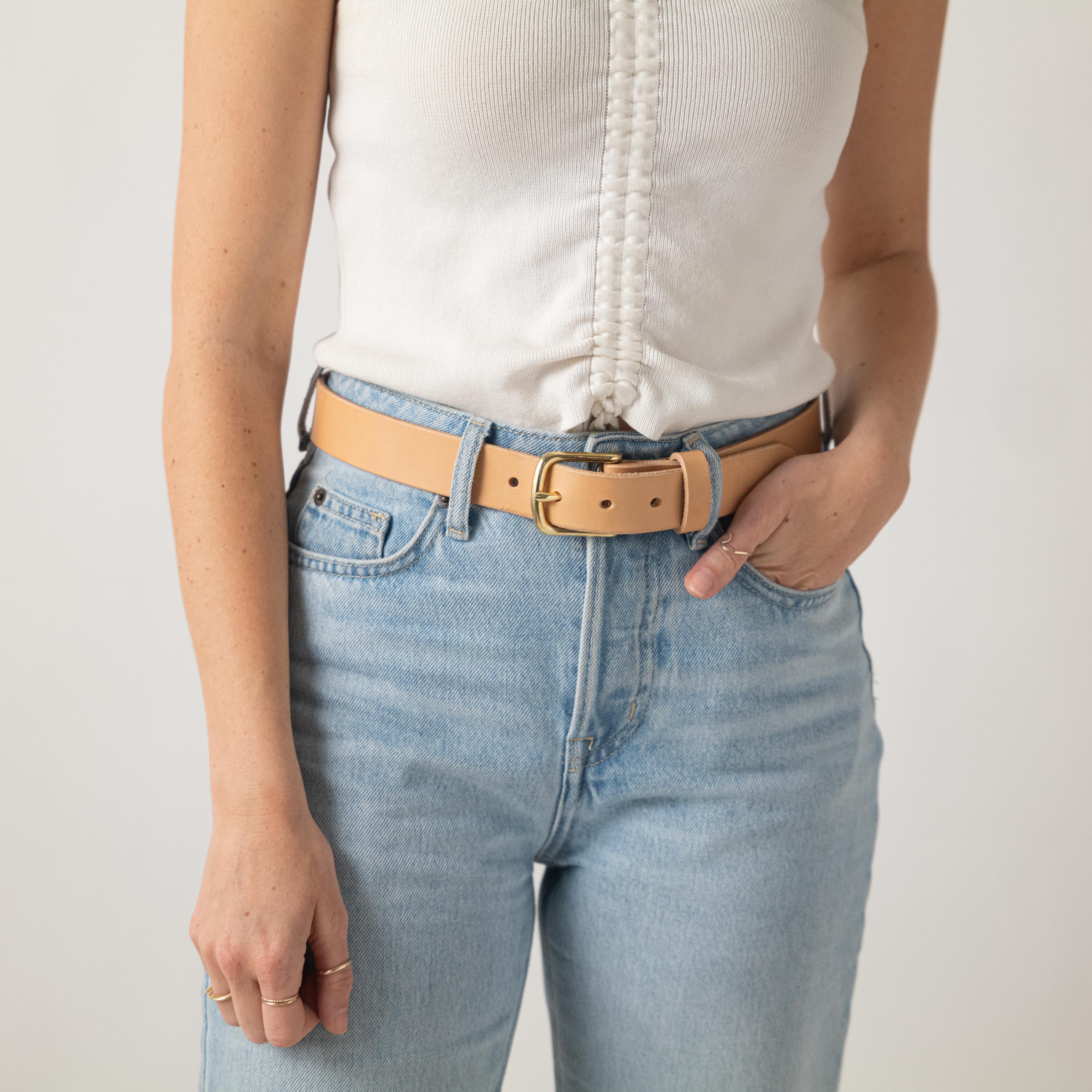 Russet Leather Belt