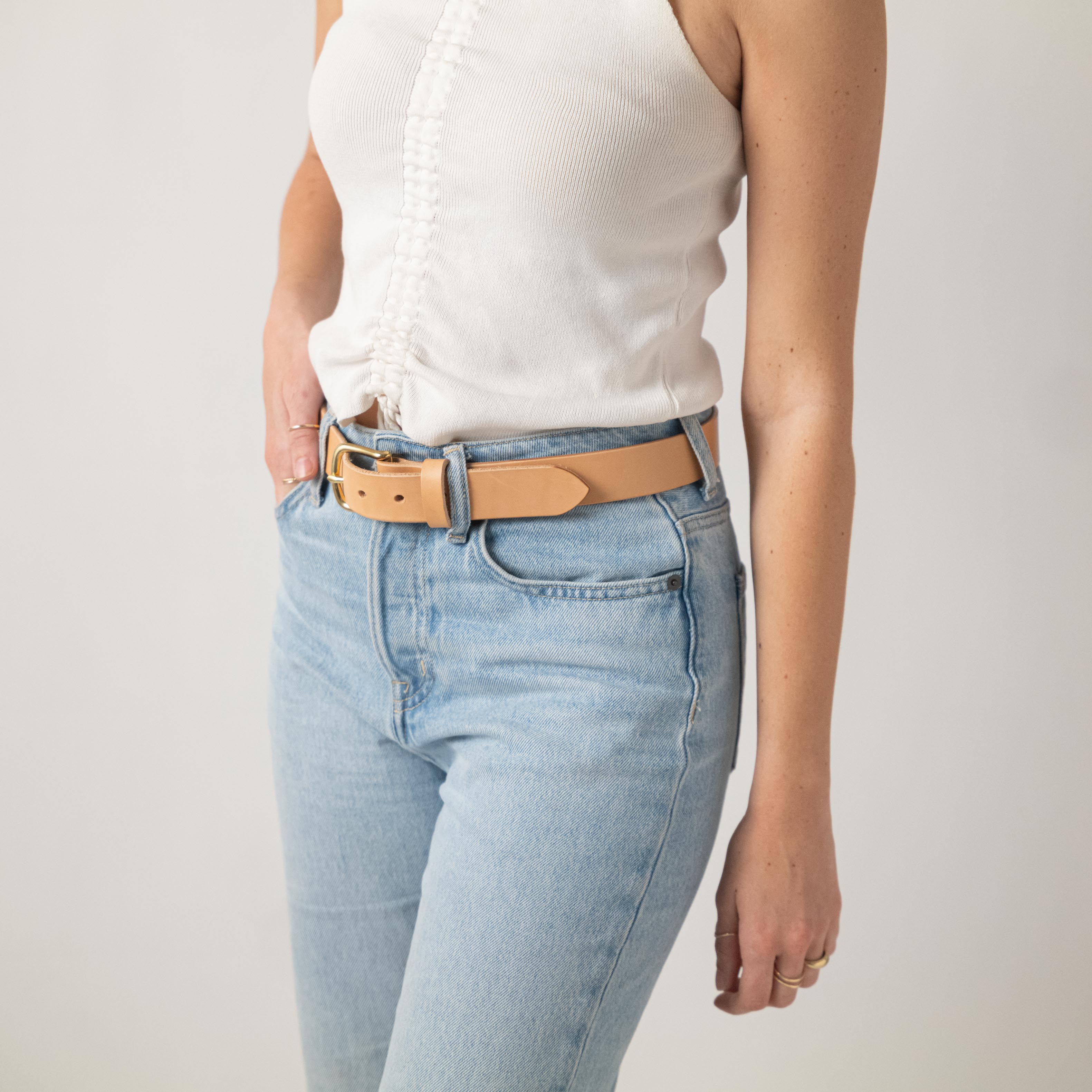 Russet Leather Belt