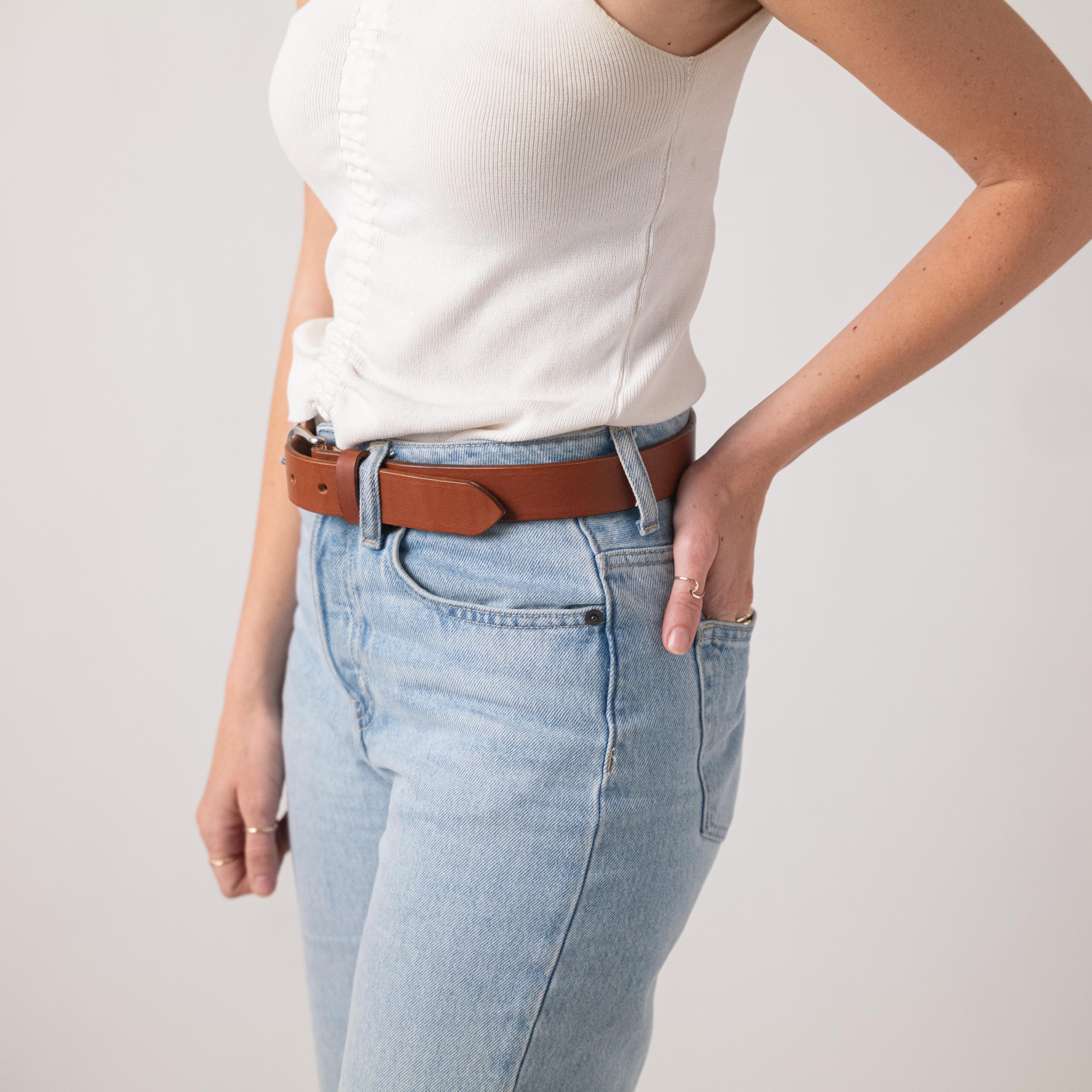 Tan Leather Belt