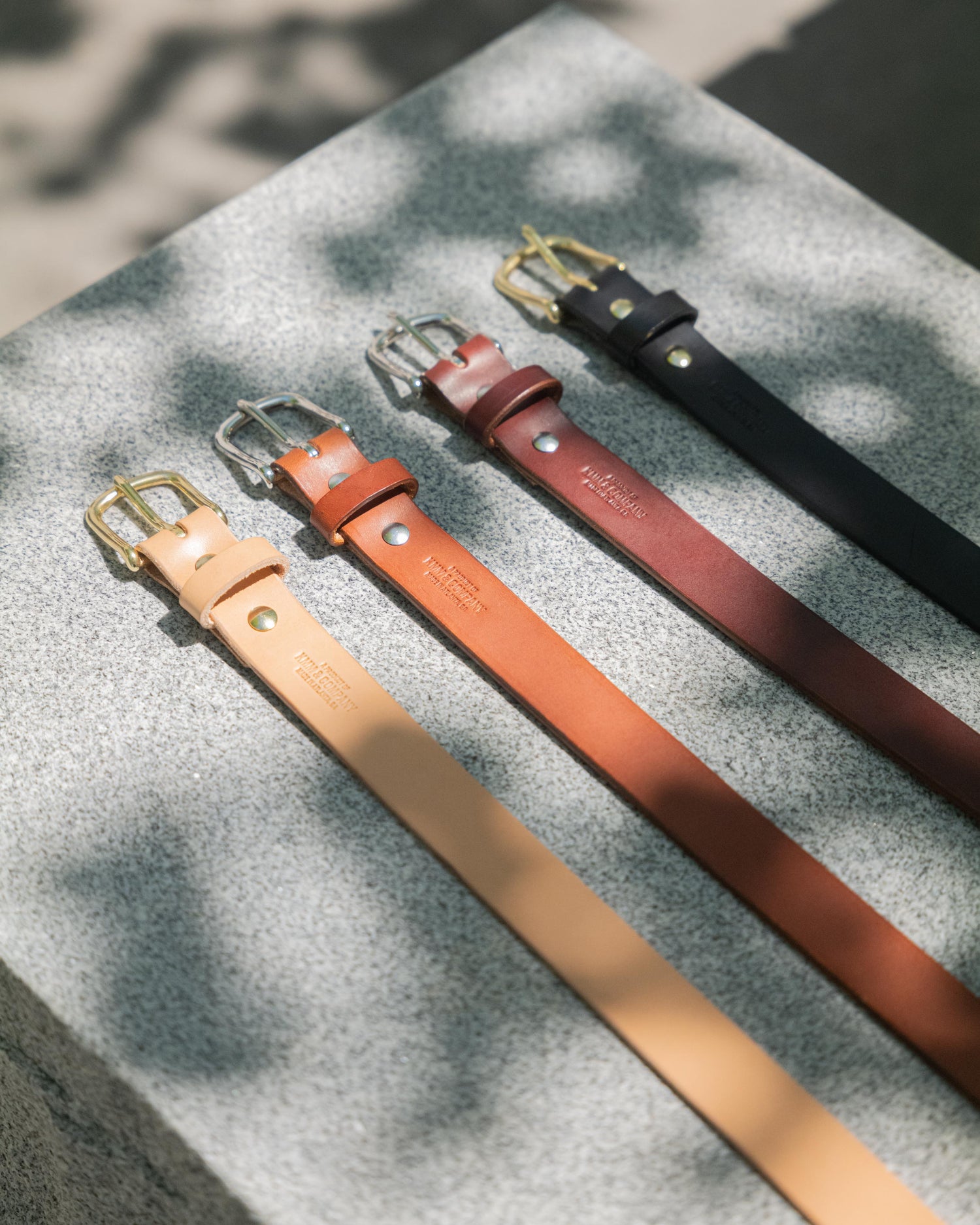 Russet Leather Belt