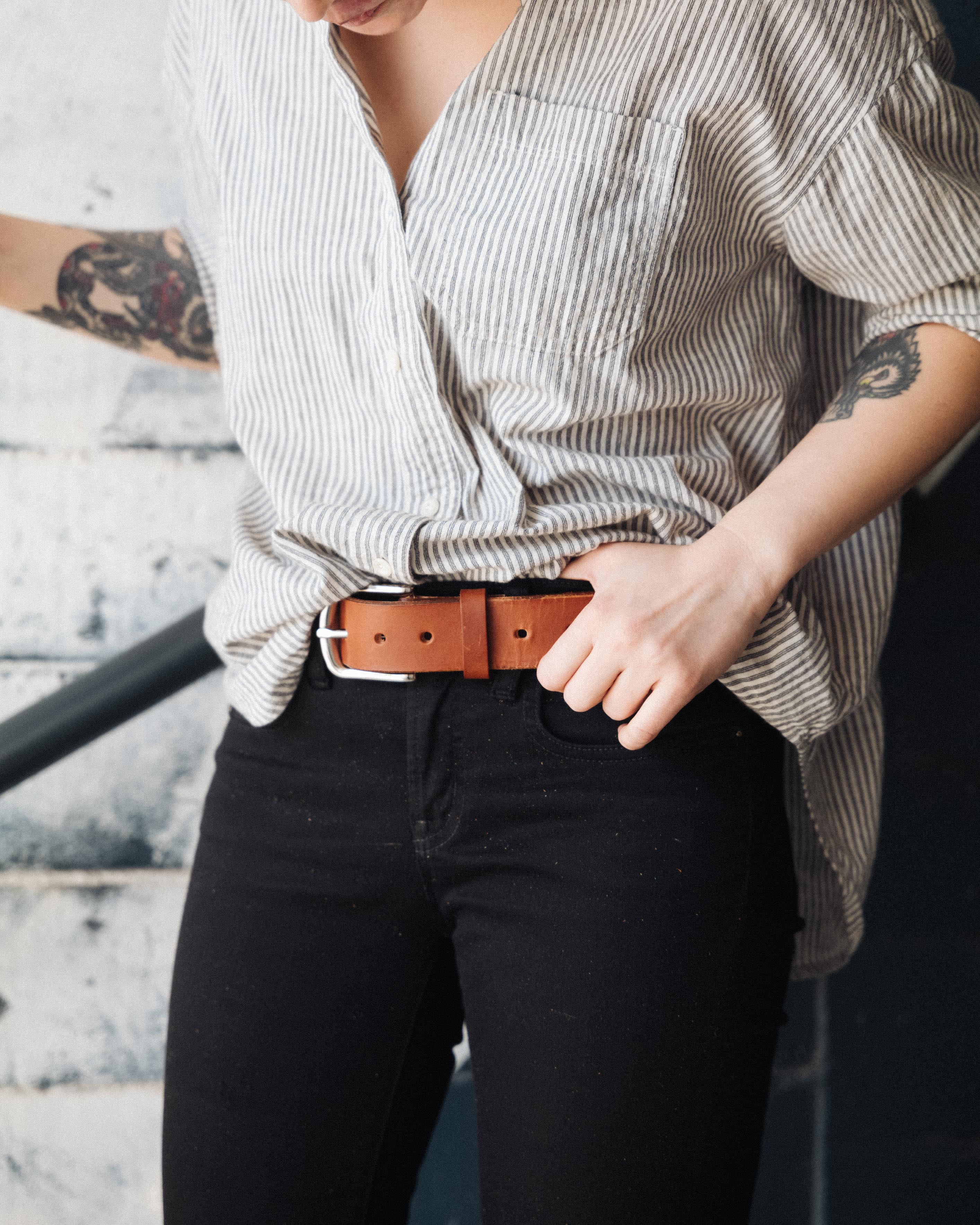 Tan Leather Belt