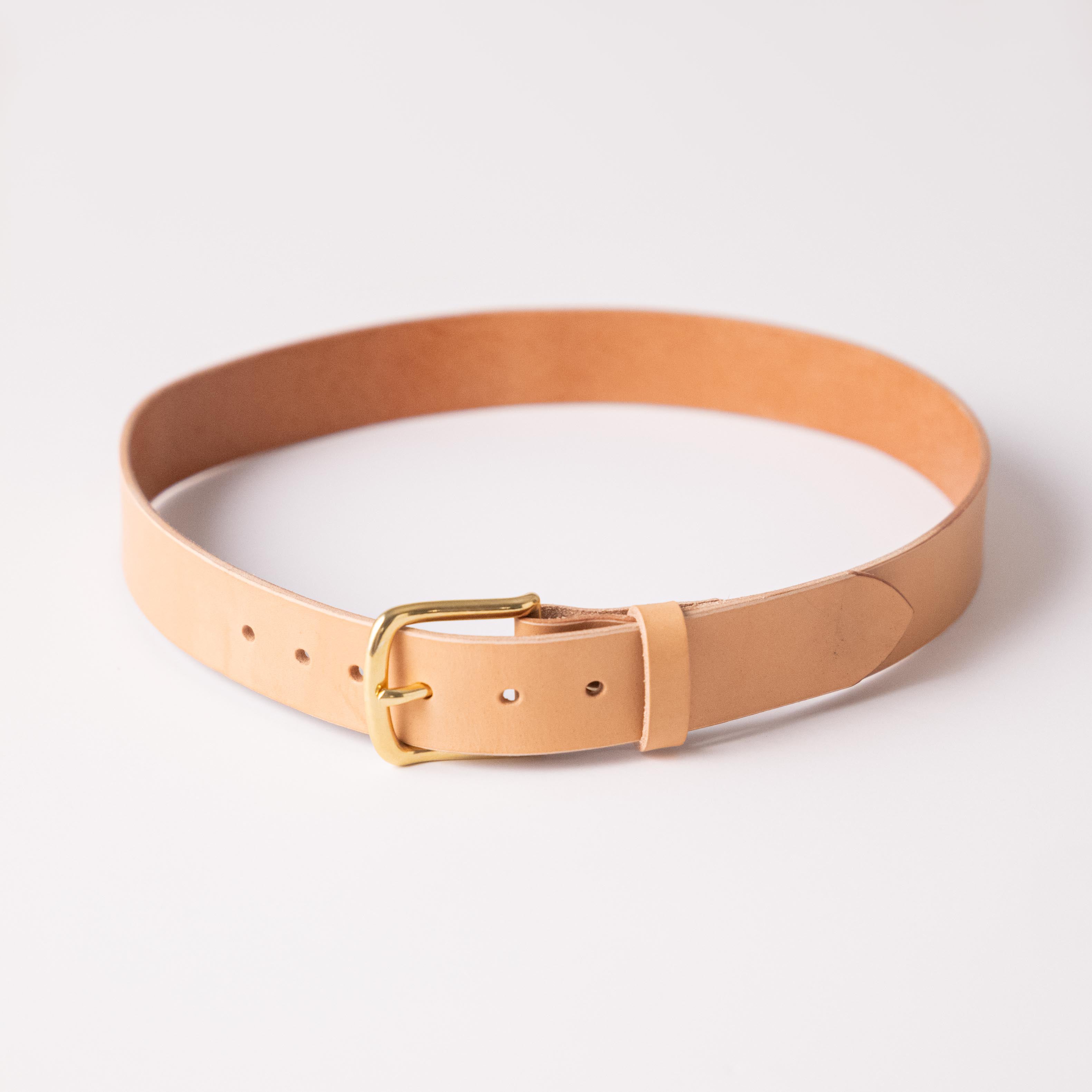 Russet Leather Belt