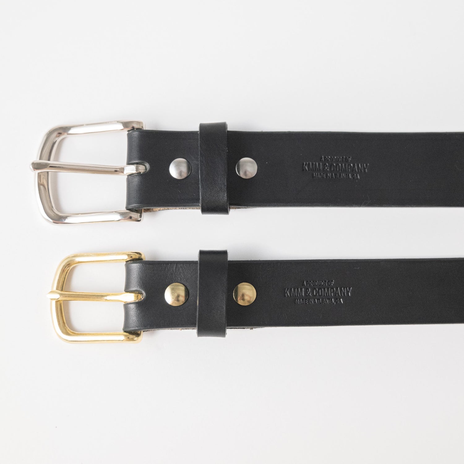 Black Leather Belt