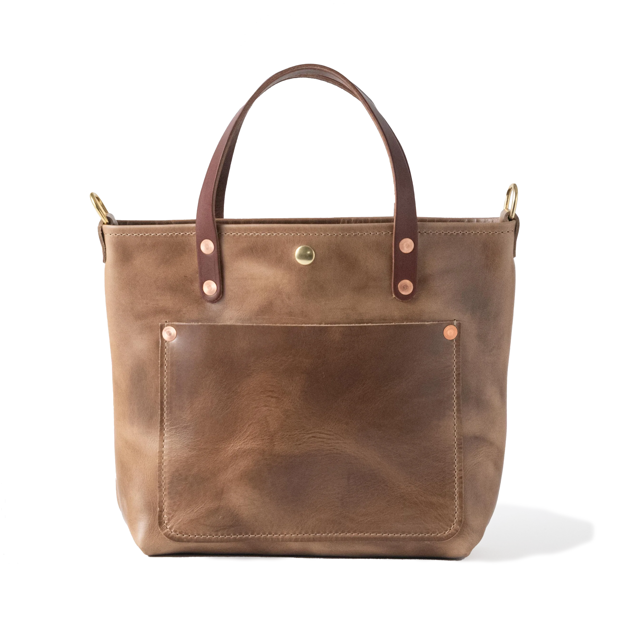 Natural Chromexcel Mini Travel Tote