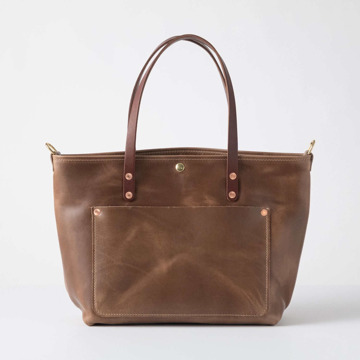 Natural Chromexcel East West Travel Tote