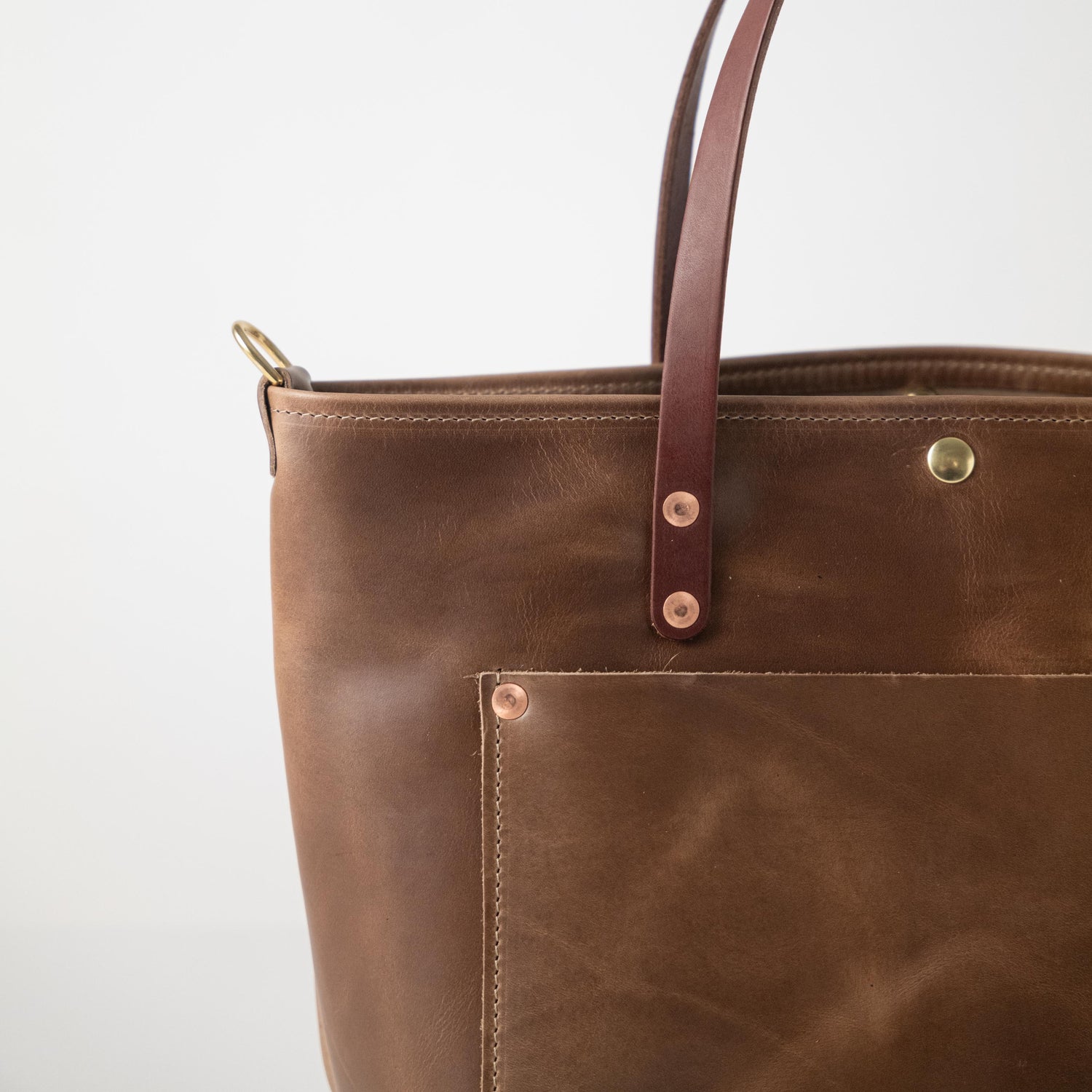 Natural Chromexcel East West Travel Tote