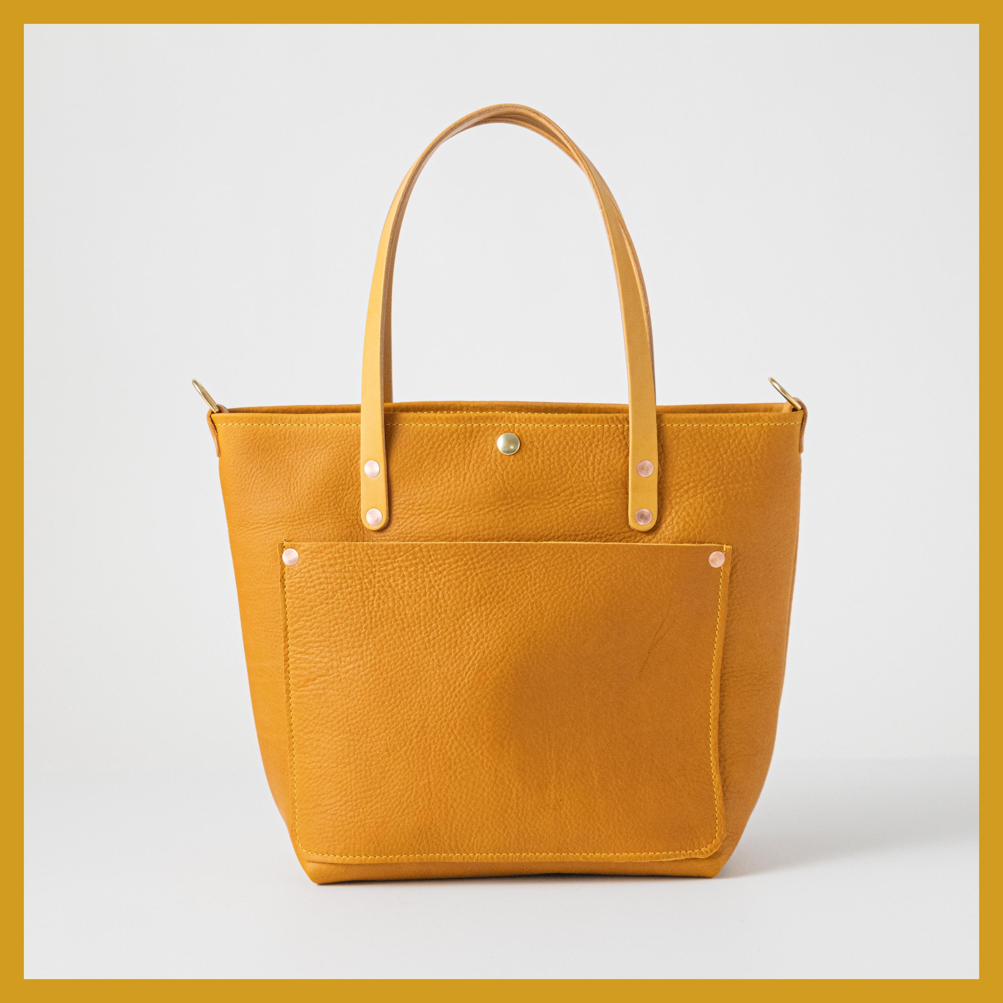 Scratch-and-Dent Marigold Cypress Travel Tote